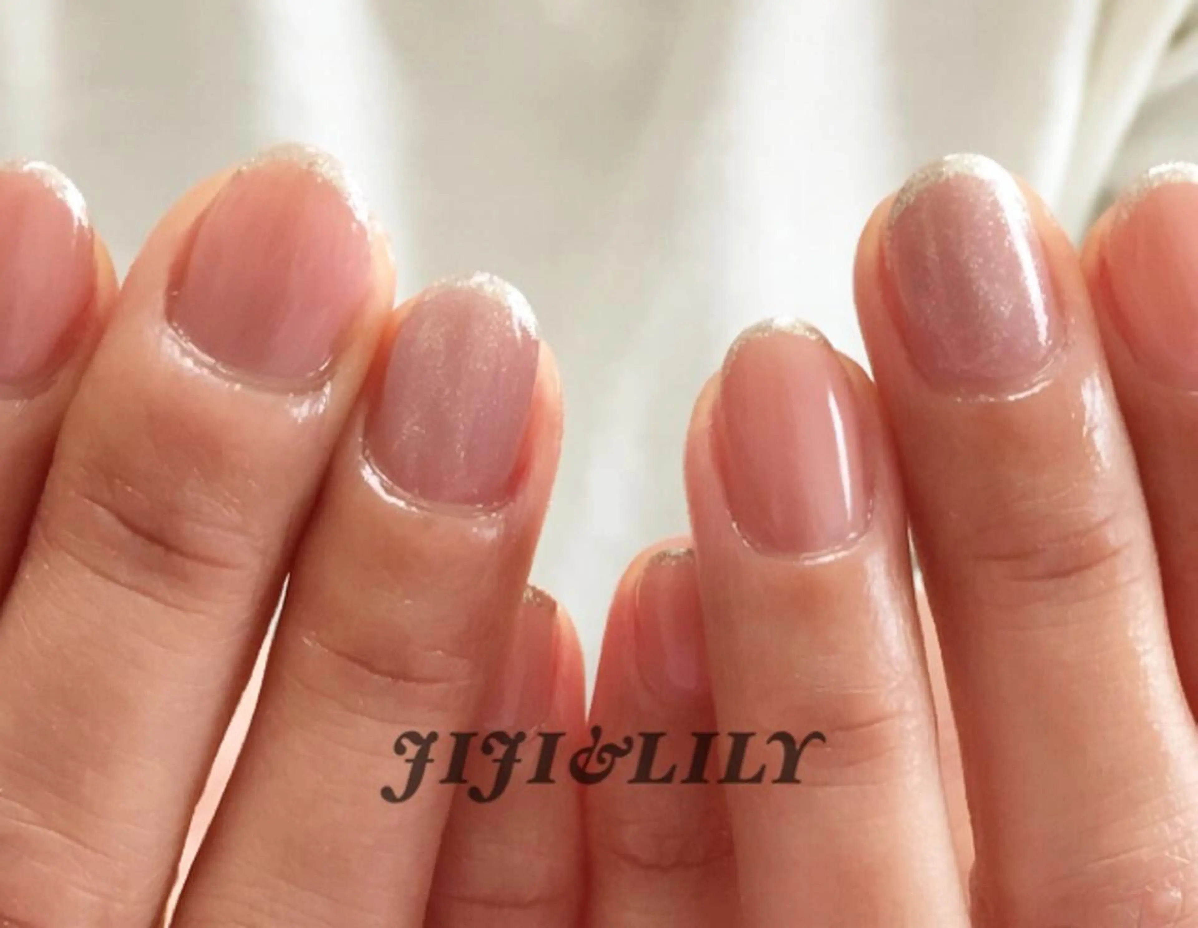 ネイル ラメ(グリッター) ワンカラーネイル 豊田 圭子のネイルデザイン