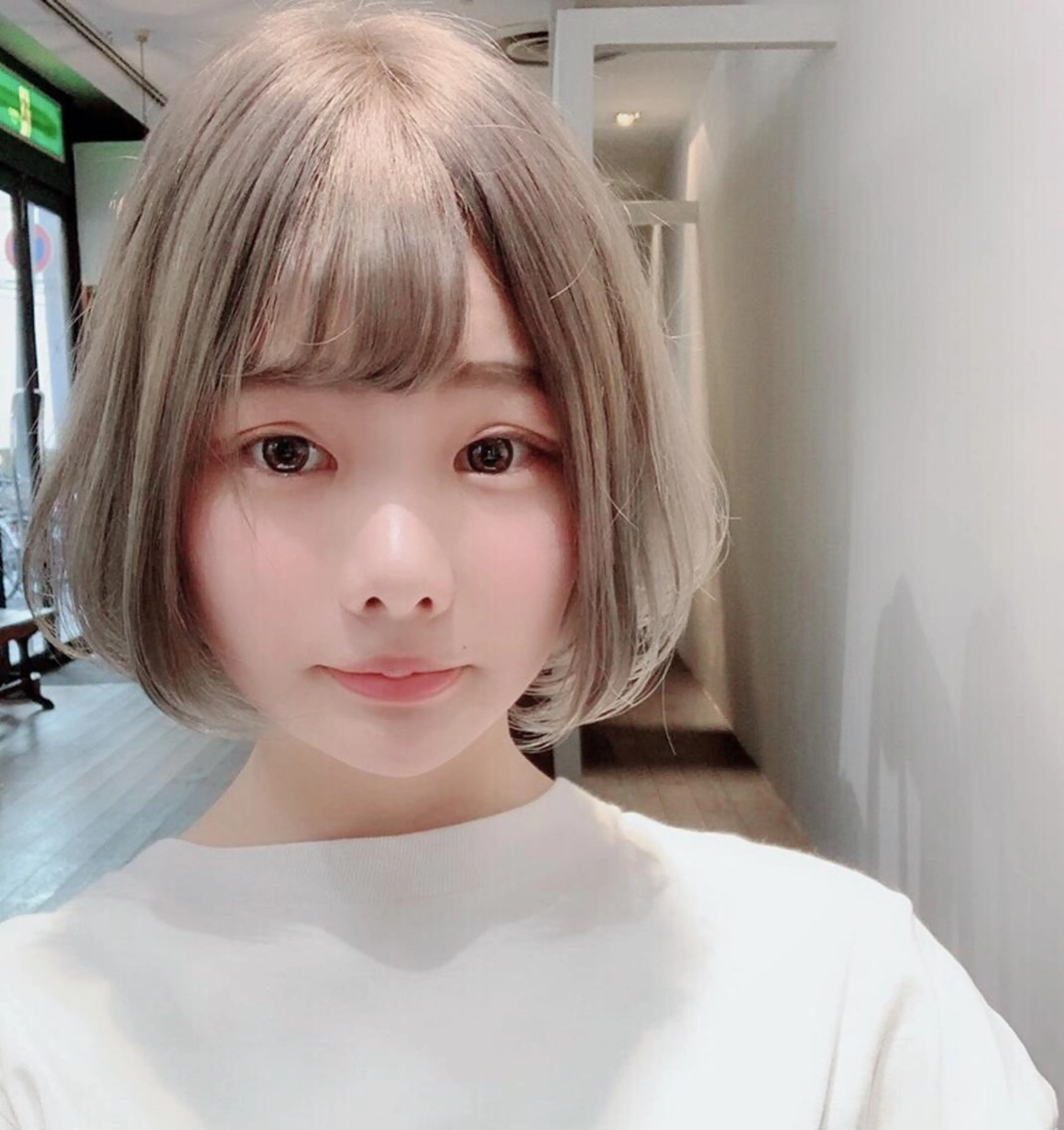 ショート 菊池 幹のヘアスタイル