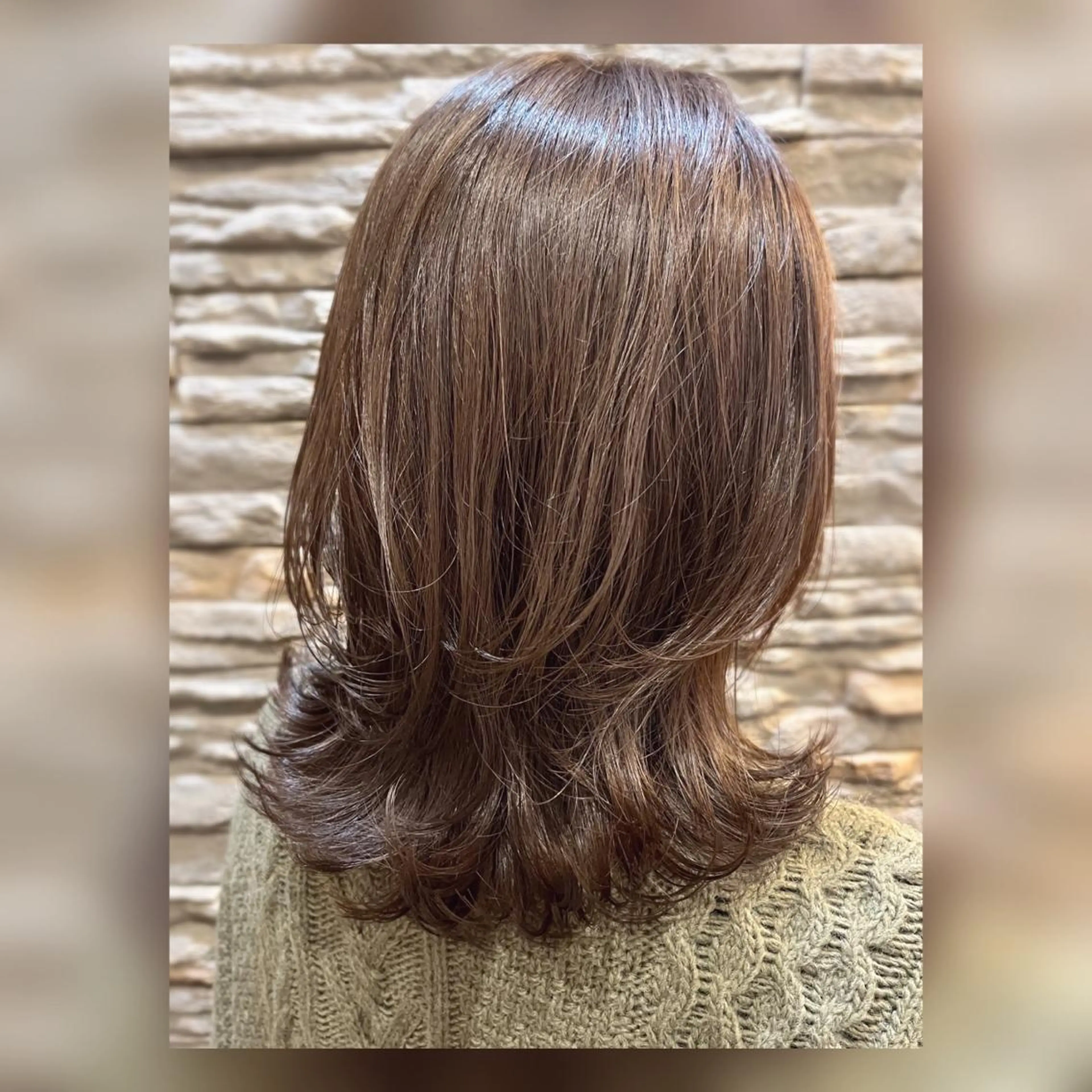 ミディアム 【女性限定】 👑hanaのヘアスタイル