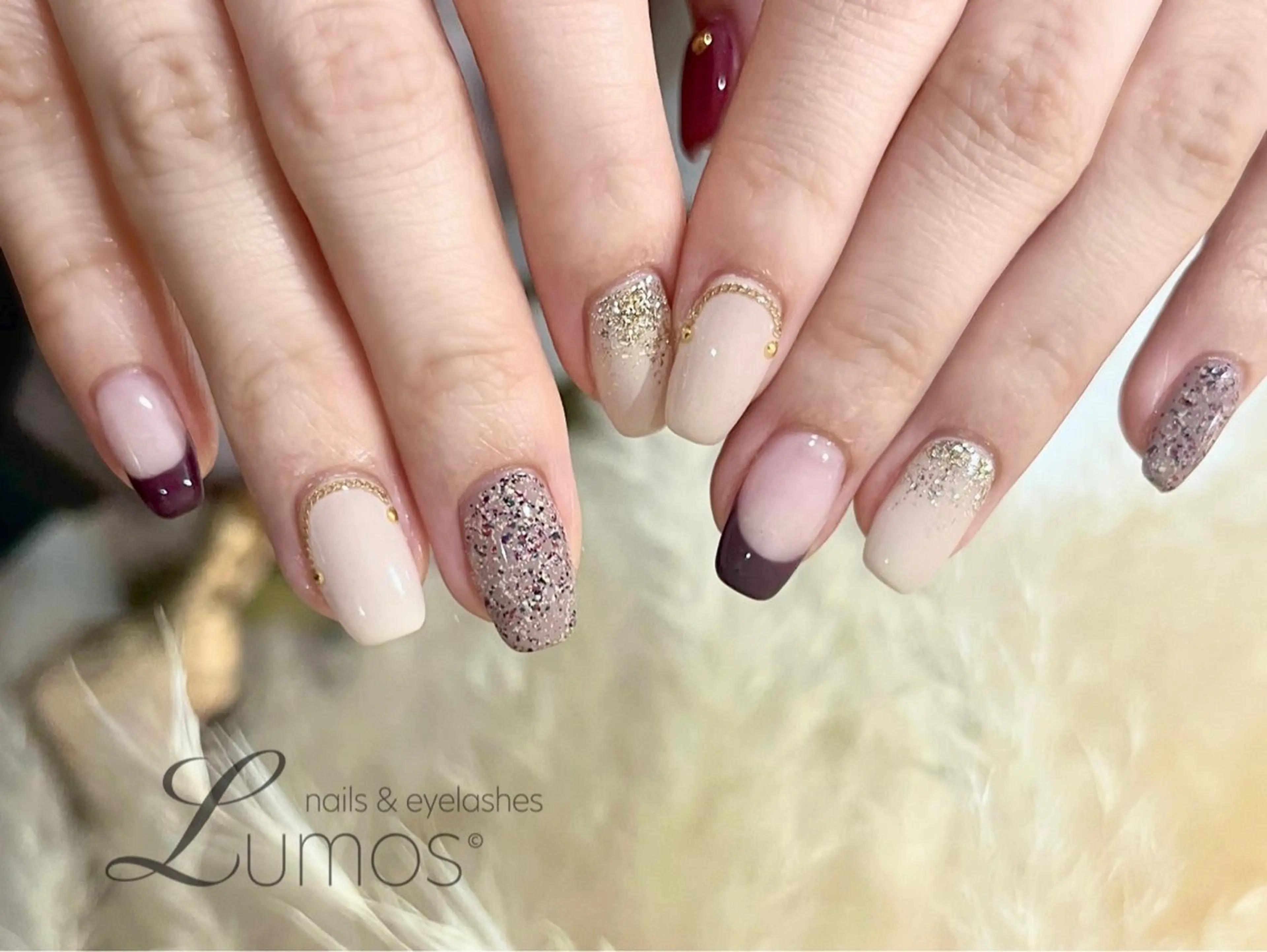 ネイル ハンドネイル Lumos Annのネイルデザイン