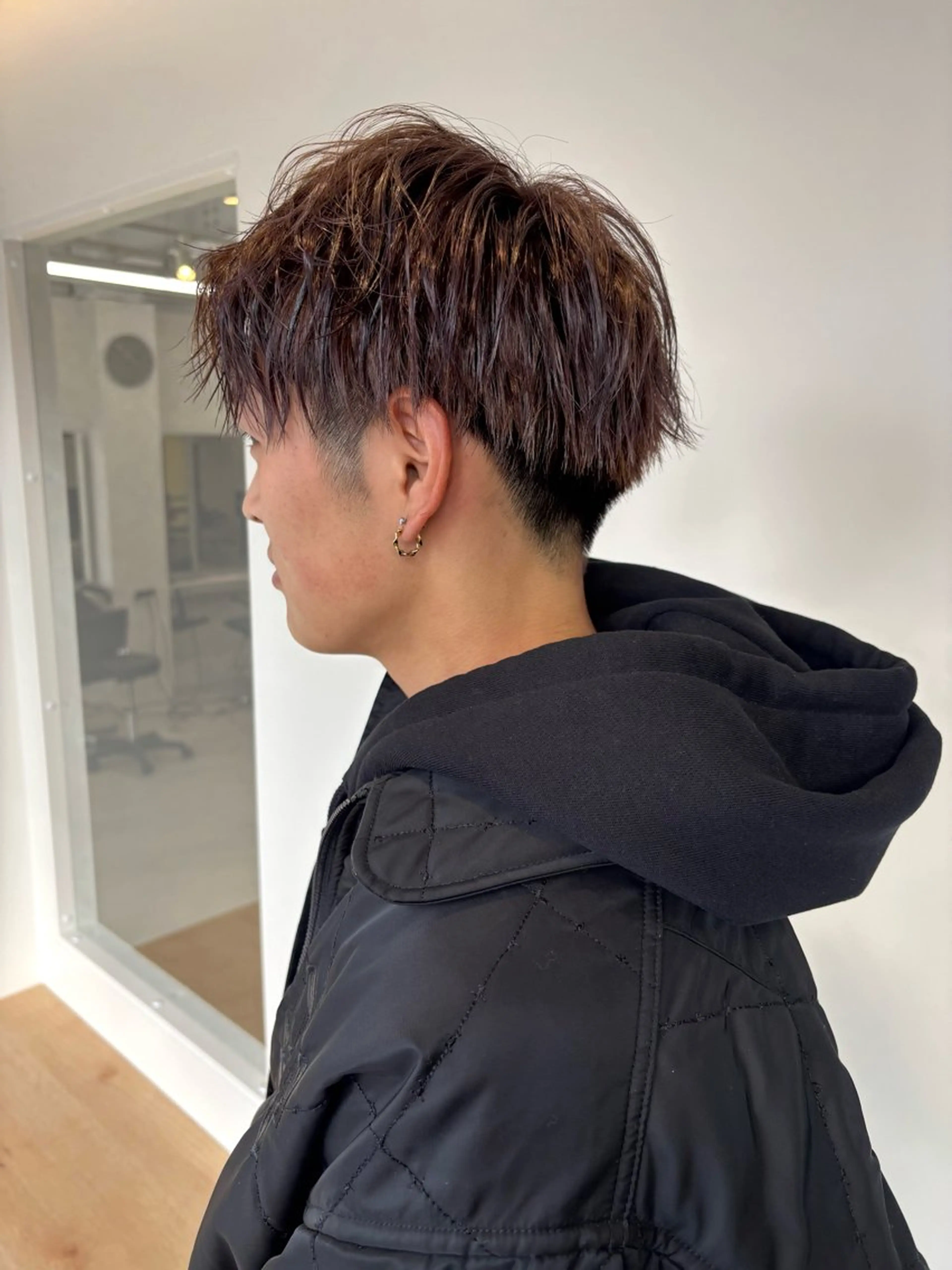 メンズ yoshino /ナチュラル縮毛のヘアスタイル