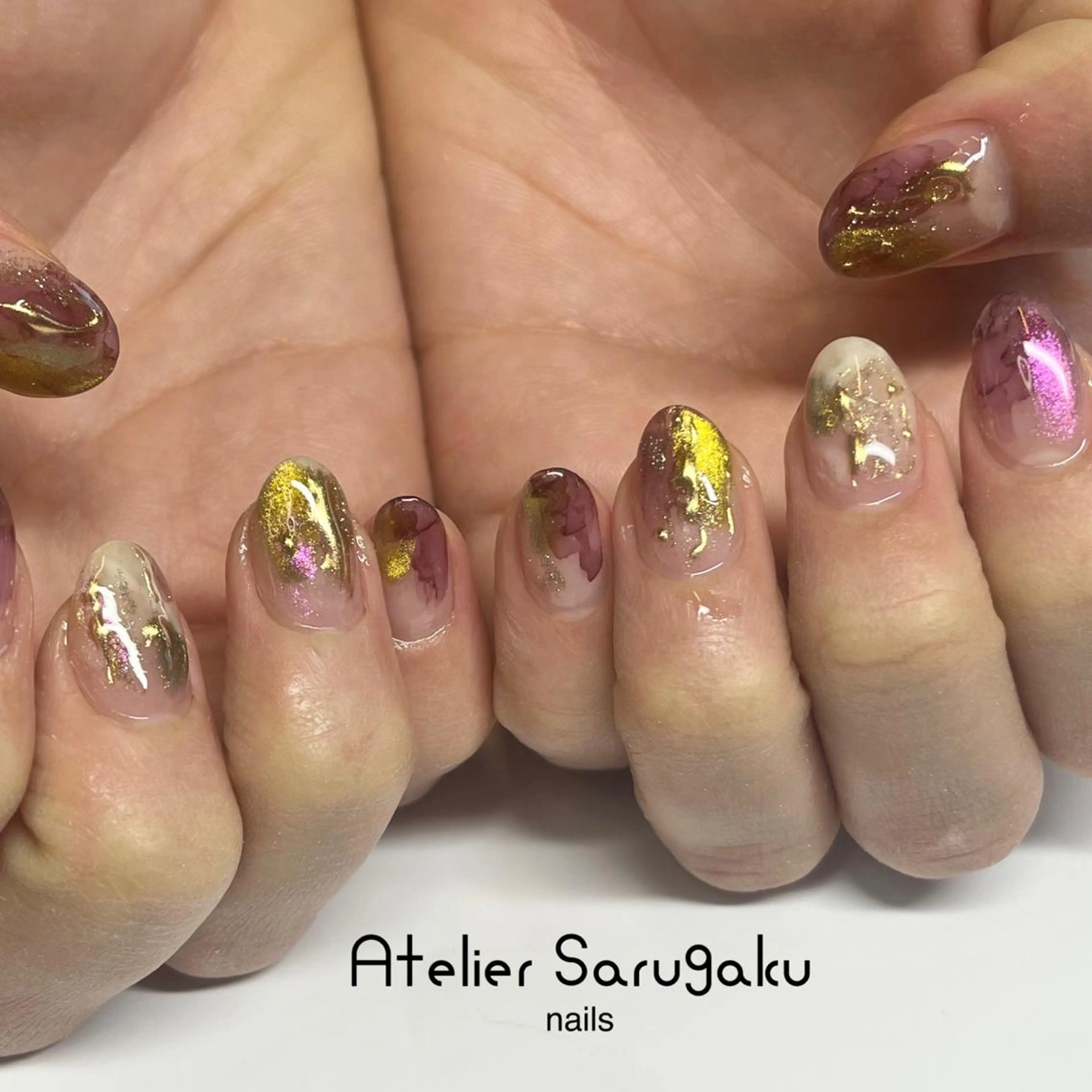 ネイル ハンドネイル 駒沢大学sususu nailのネイルデザイン