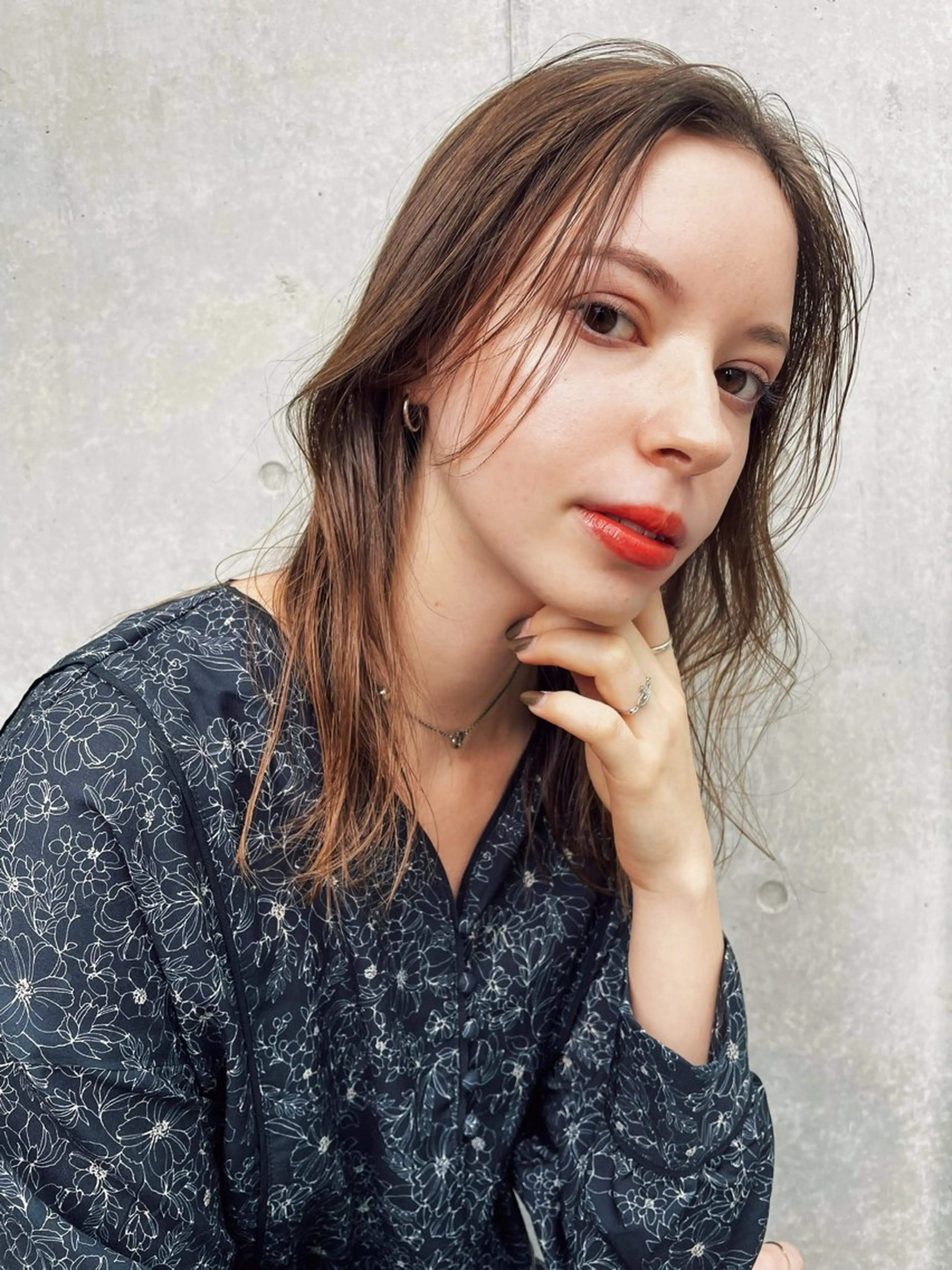 ミディアム カラー 【雰囲気ﾍｱ☺︎】 岩井隼人のヘアスタイル