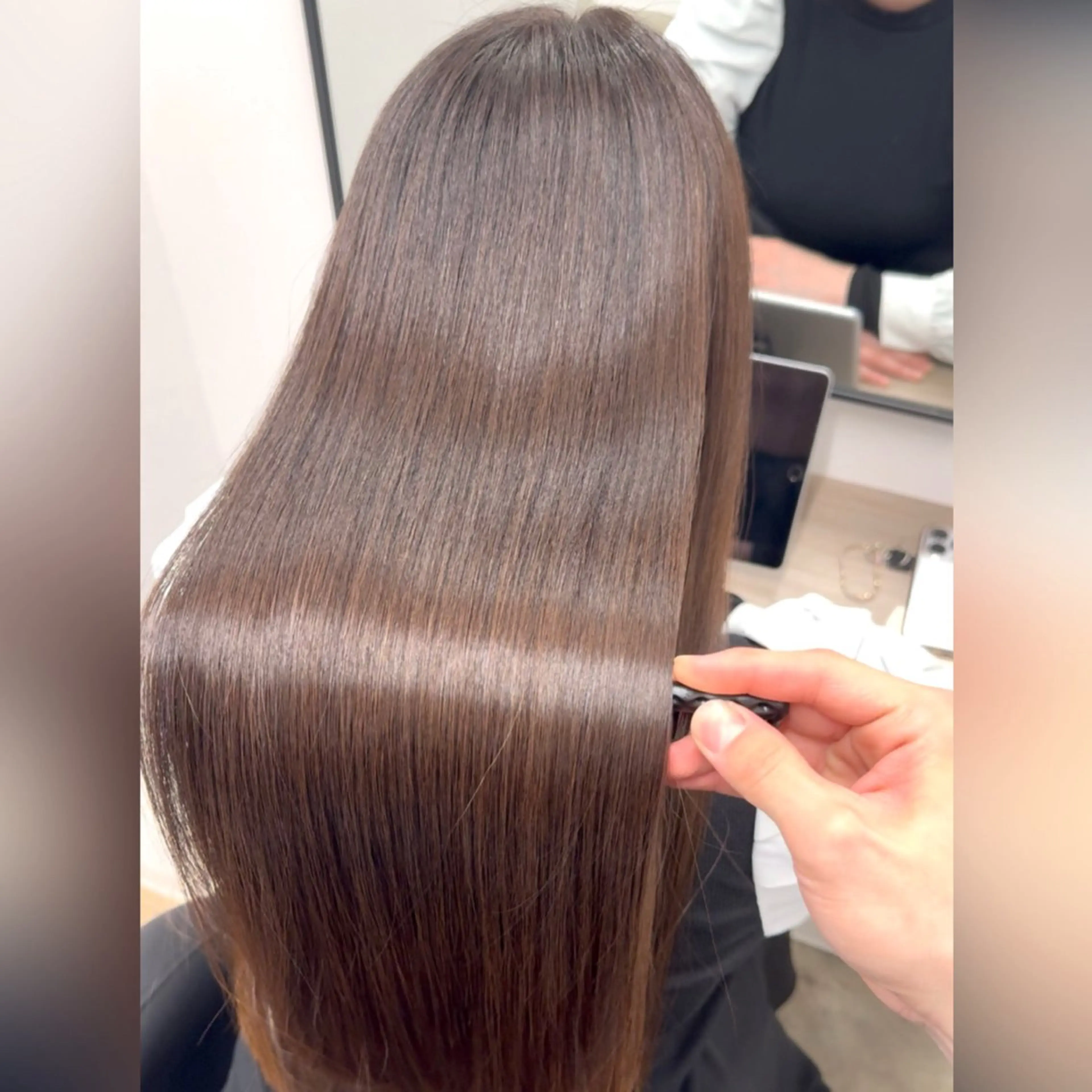 セミロング 【縮毛/個室サロン】 小野田壱誠のヘアスタイル