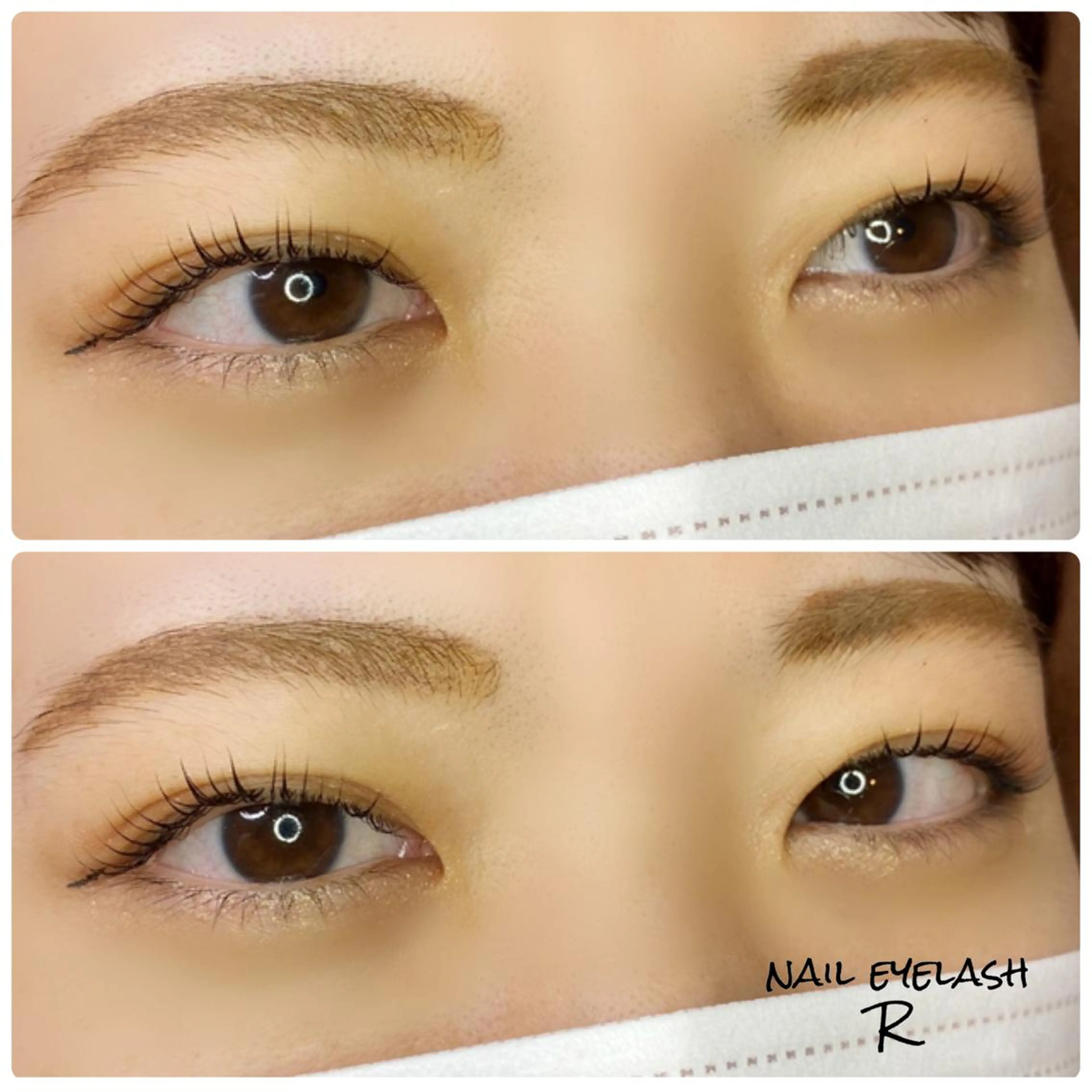 マツエク・マツパ パリジェンヌラッシュリフト マツパ eyelash R𓇼eri🐈️の眉毛・アイブロウイメージ