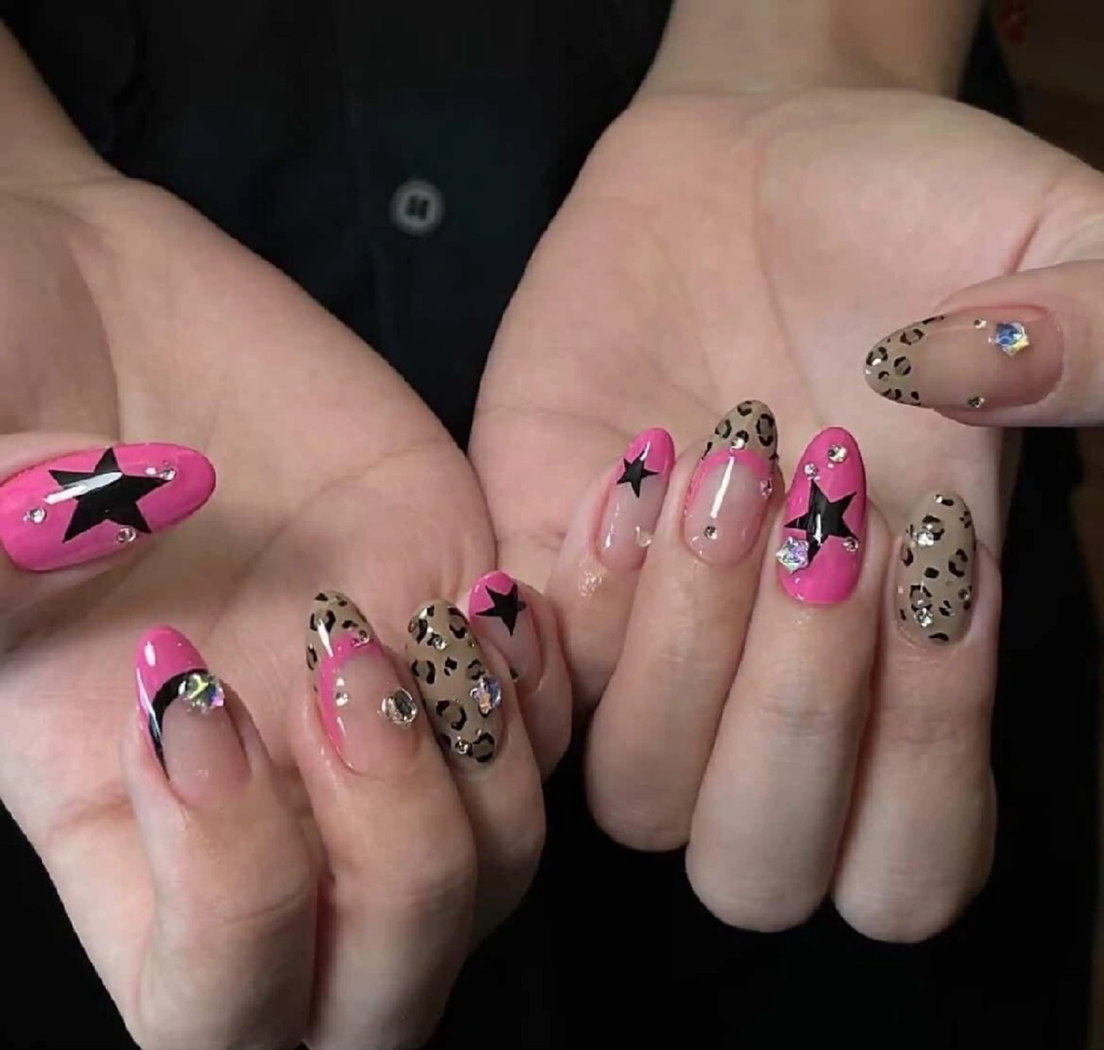 【チップ長さ出し10本】&持ち込みデザイン パーツ放題の写真