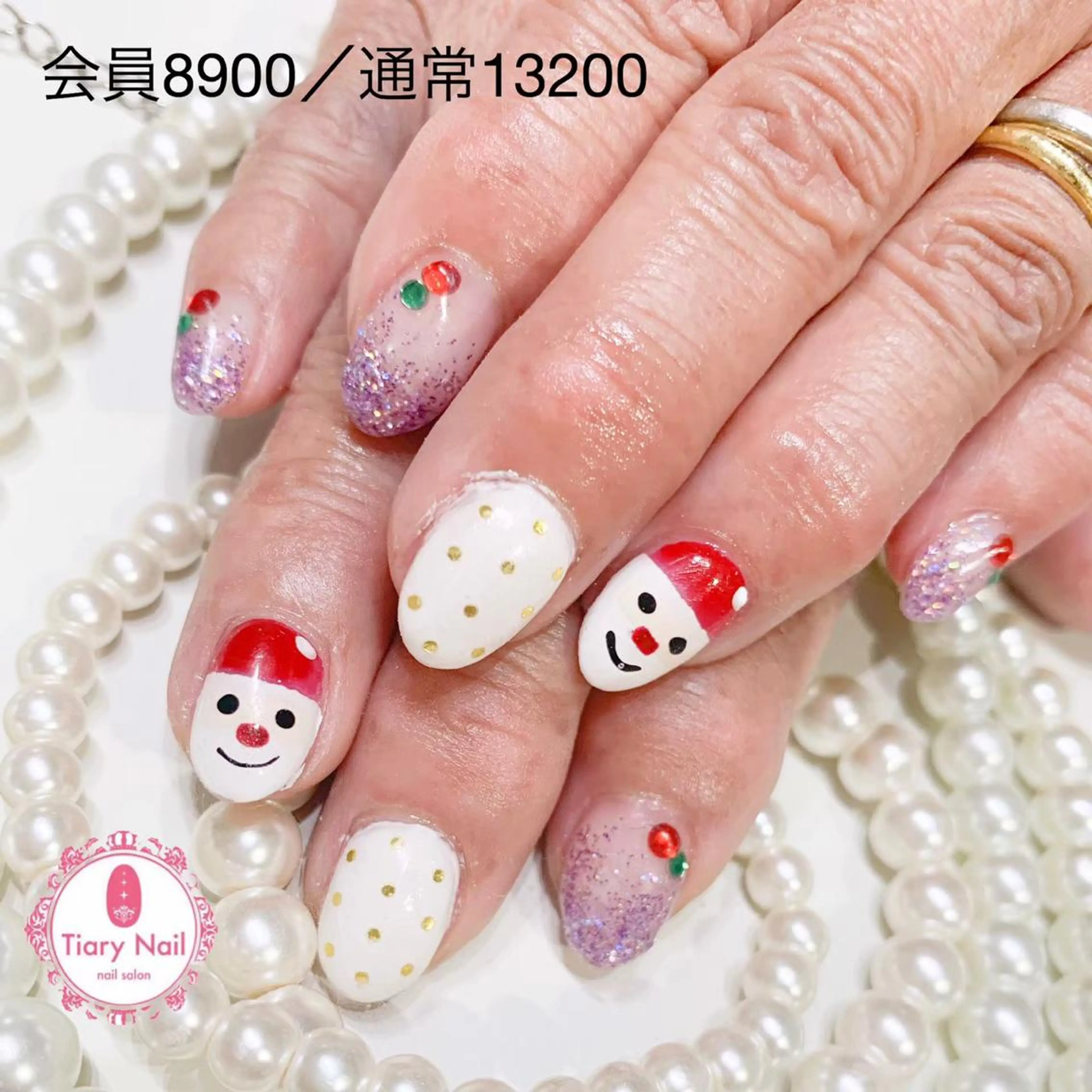 ネイル 💗🪽Tiary Nail🪽💗のネイルデザイン