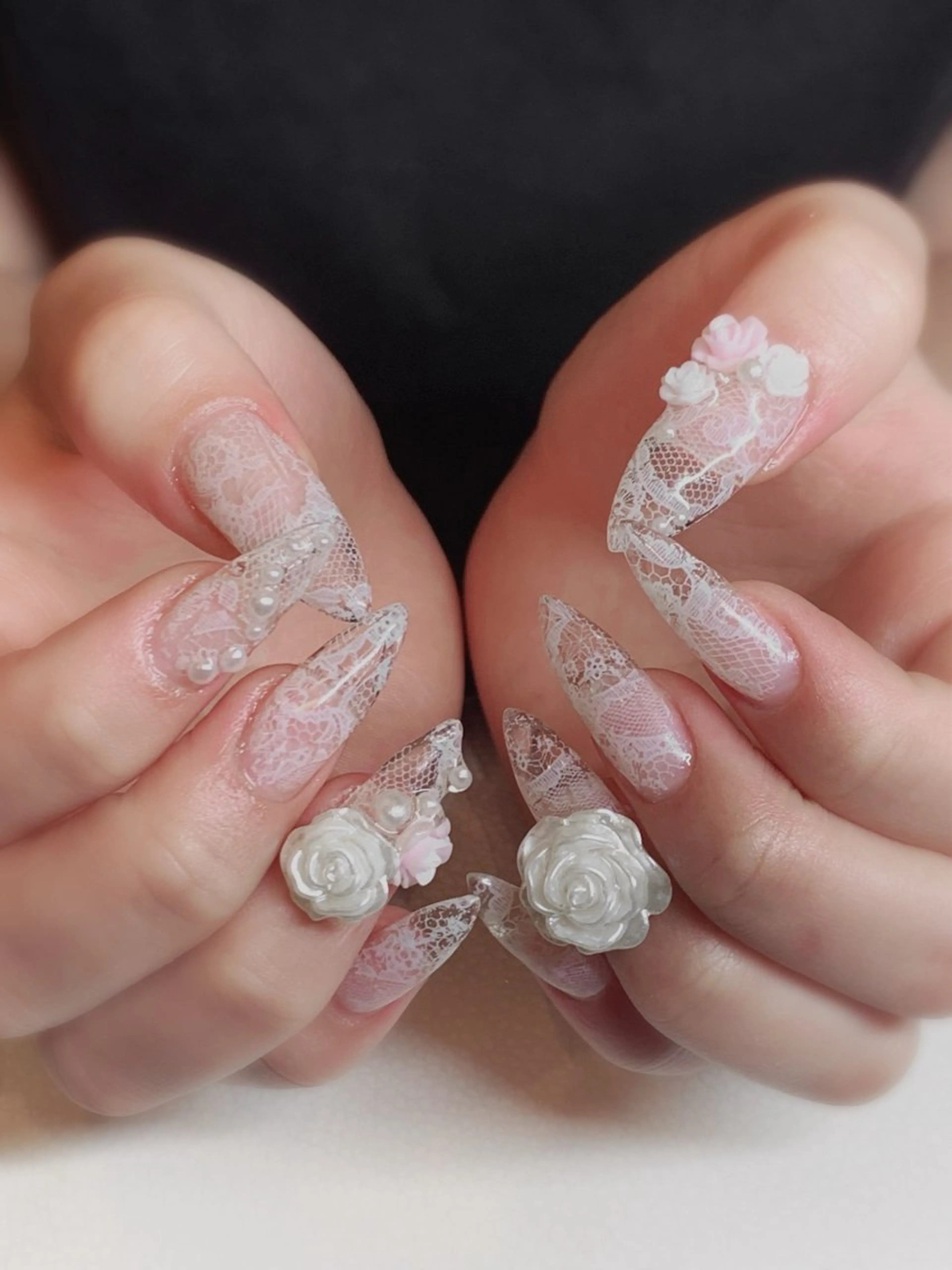 ネイル レース ハンドネイル NAIL__ KOKOのネイルデザイン
