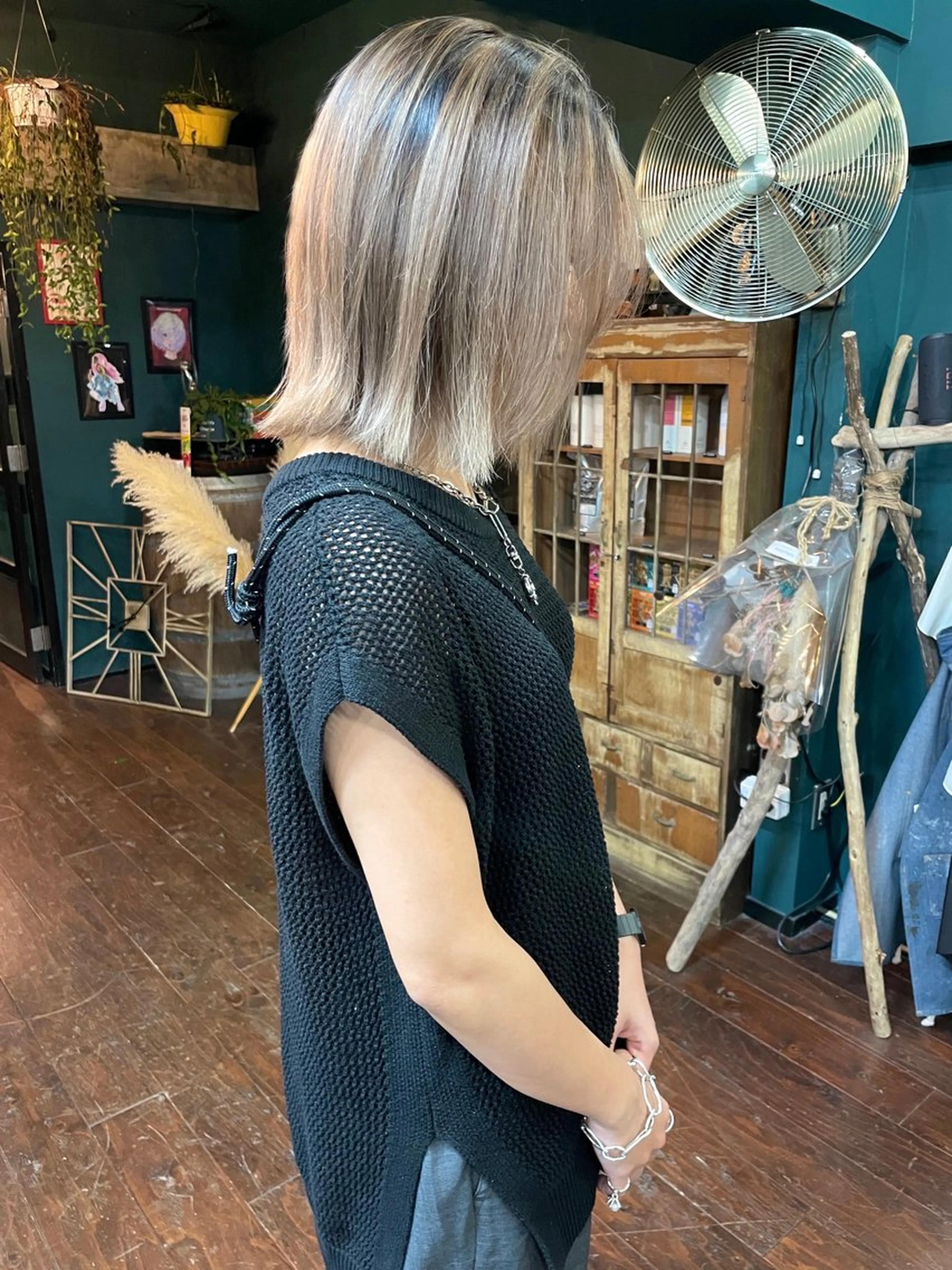 カラー ベージュカラー vivre libreのヘアスタイル