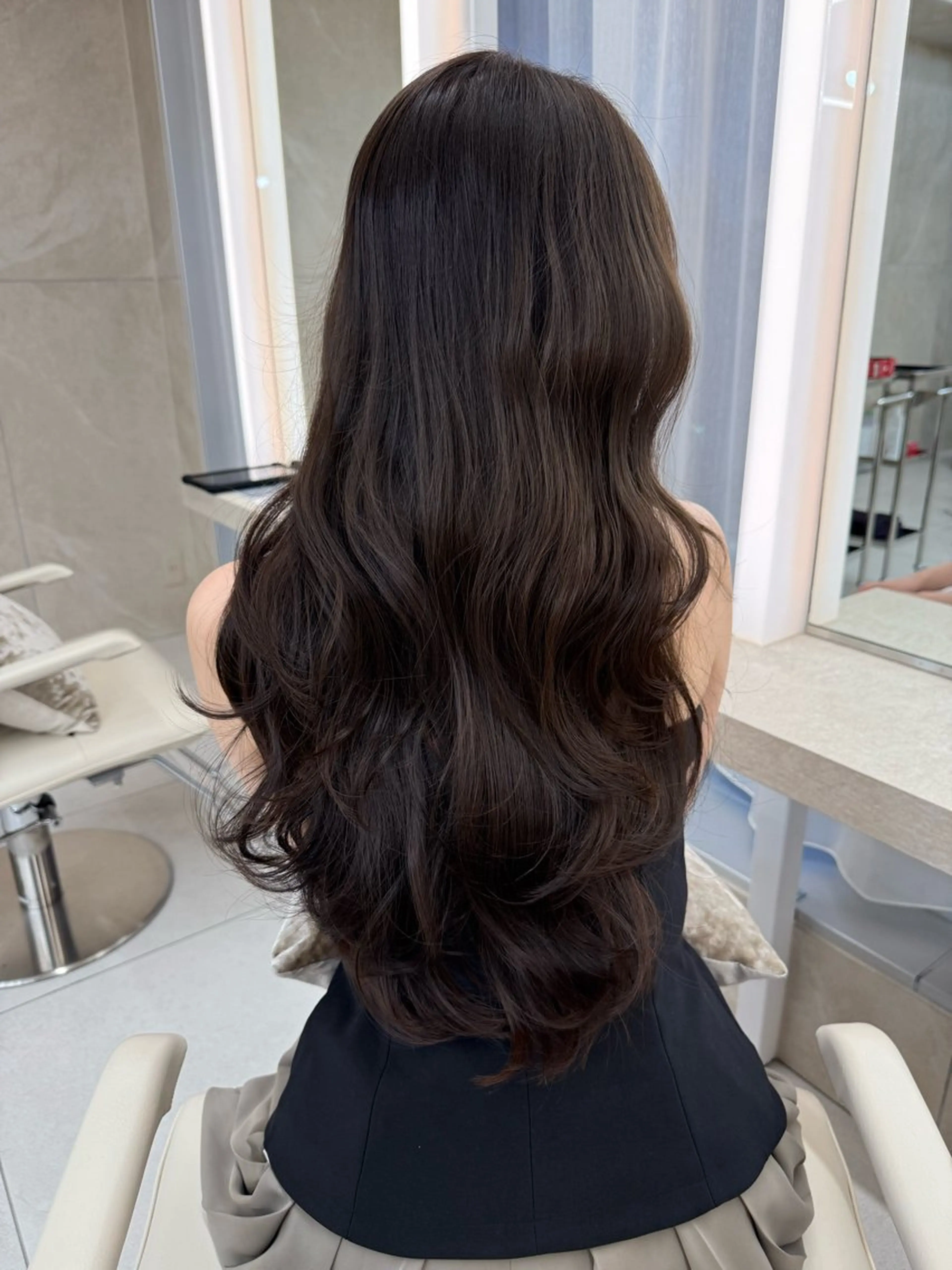 ロング カラー 名古屋/レイヤー 島原　由璃のヘアスタイル