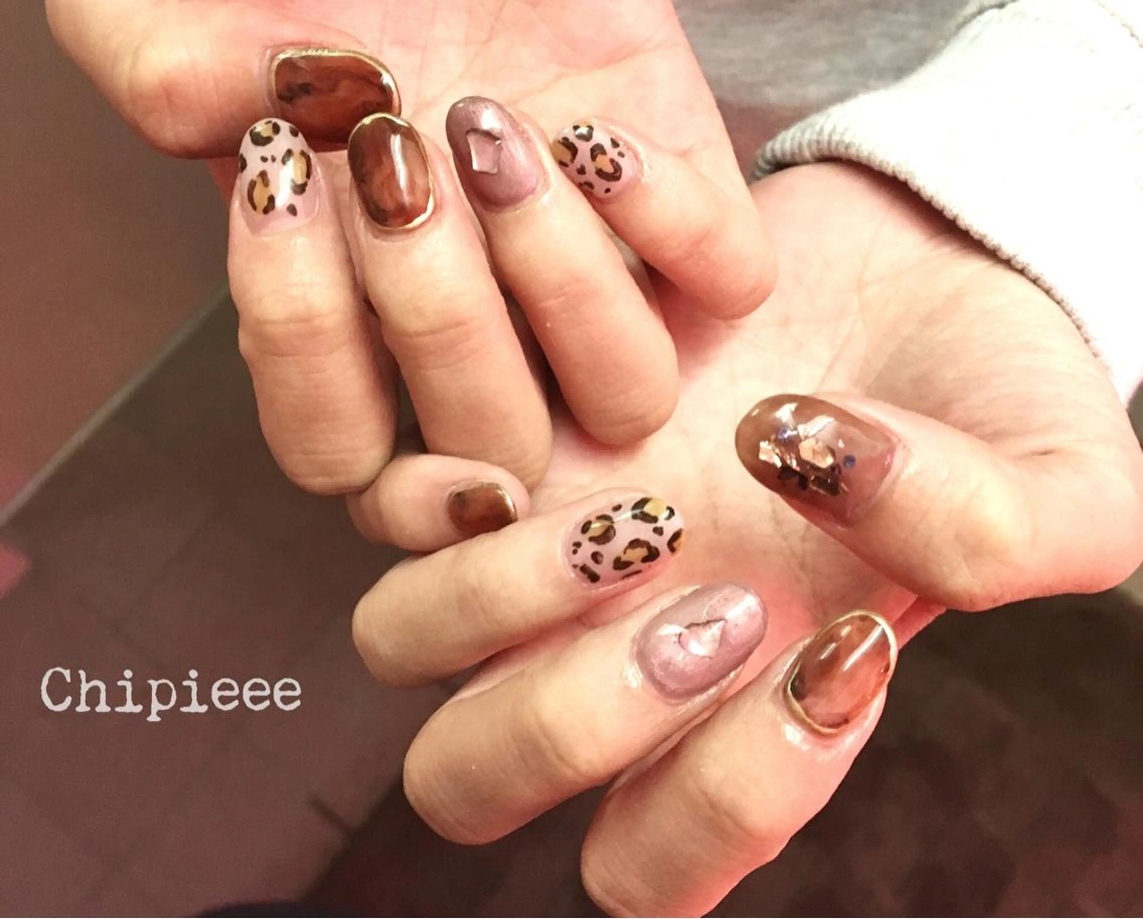 ネイル revia所属・ERI Nailistのネイルデザイン