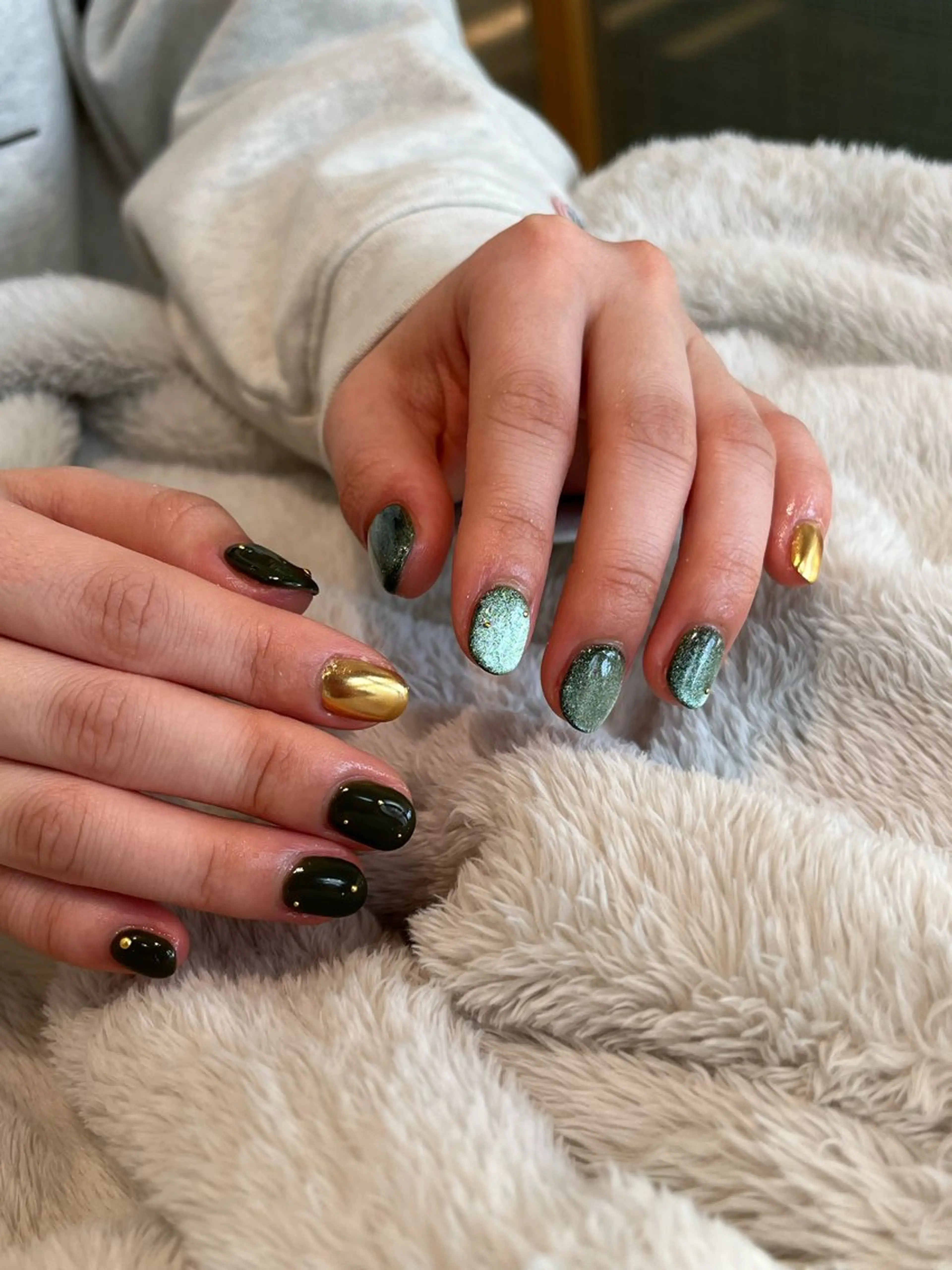 ネイル 四之宮 百花のネイルデザイン