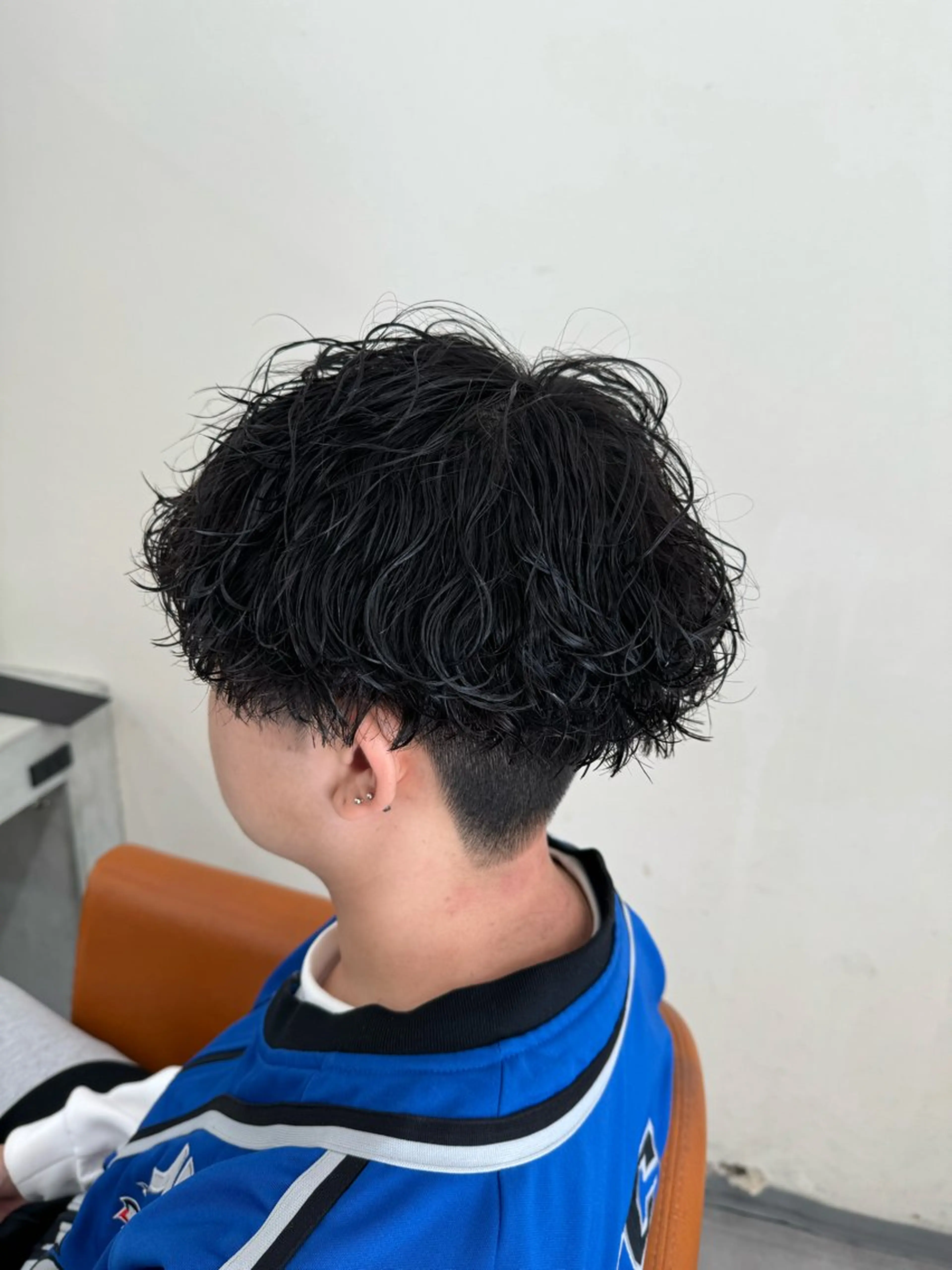 パーマ メンズ カット パーマ パーマ／京都駅 ／メンズ/藤井　翔のヘアスタイル