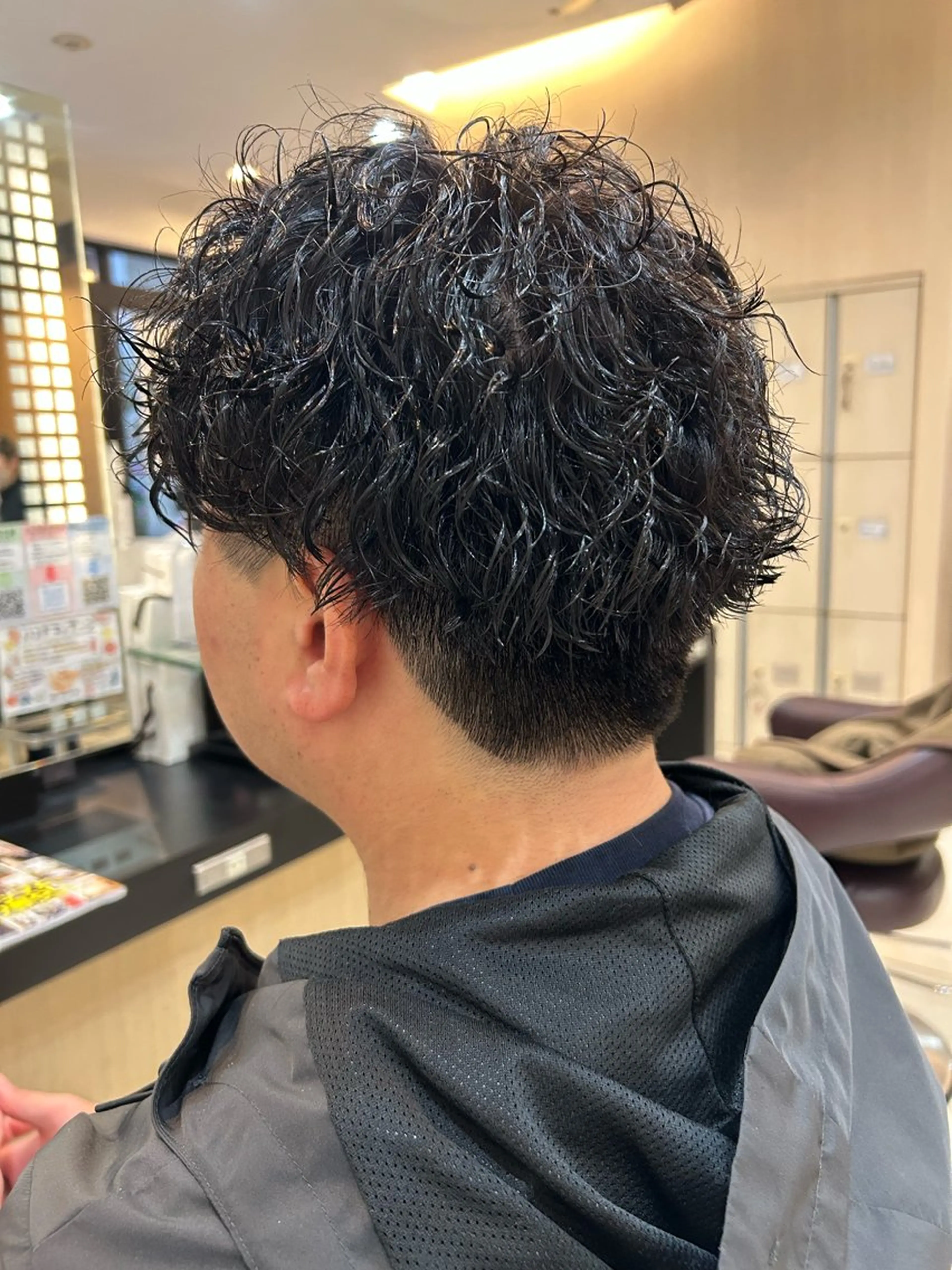 ショート パーマ メンズ カット パーマ リリー /Men's/パーマのヘアスタイル