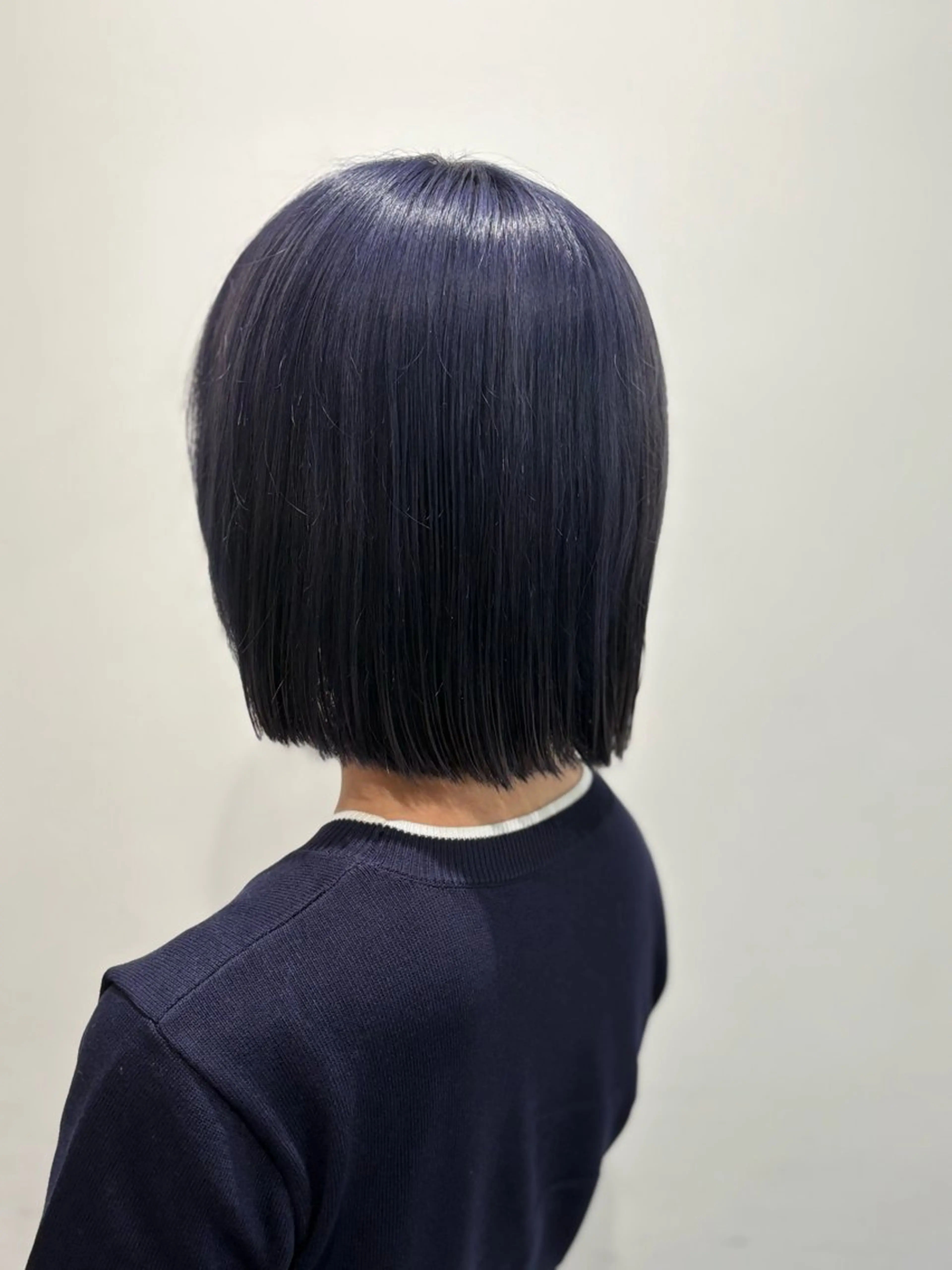 カラー ブルーカラー ネイビーカラー よしえ /心斎橋美容室のヘアスタイル