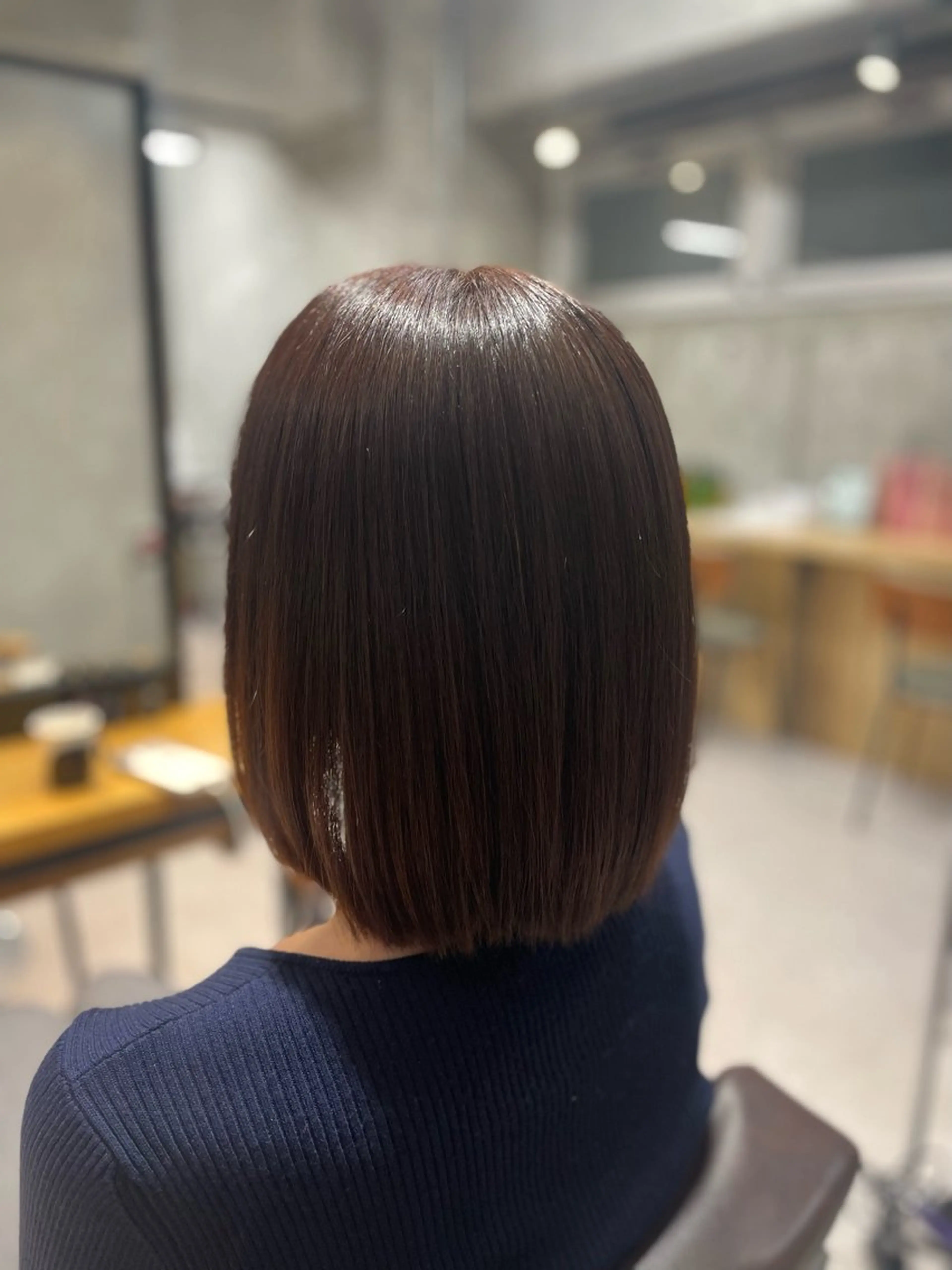 ミディアム カラー 透明感カラー RAFTOKYO所属・✨美髪専門✨ワタナベ 髪質改善のヘアスタイル
