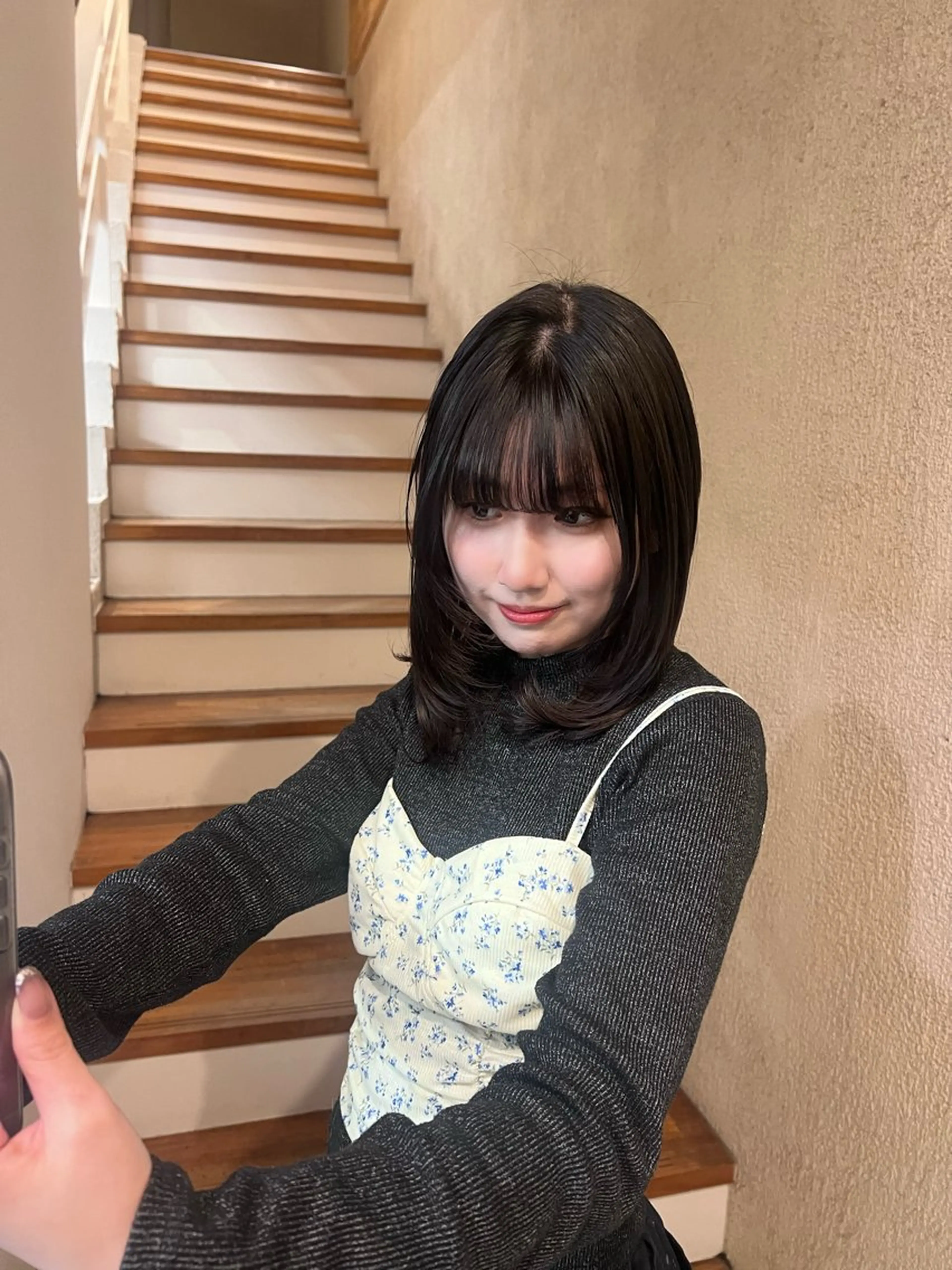 ミディアム ヘアカラー SOL🐈‍⬛ しゅのんのヘアスタイル