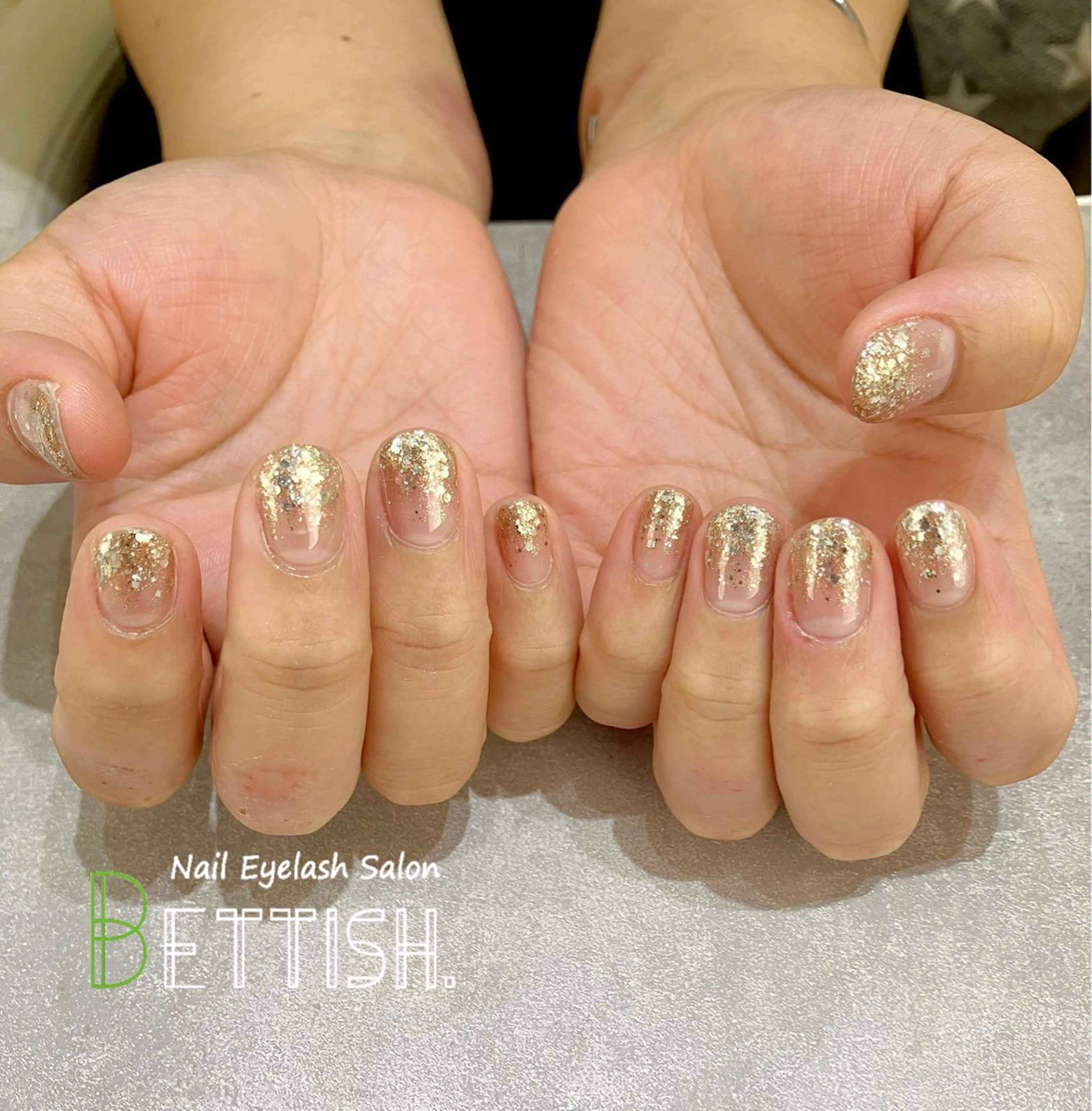 ネイル グラデーション ラメ(グリッター) ラメグラデーション BETTISH. KUMIKO☺︎︎のネイルデザイン