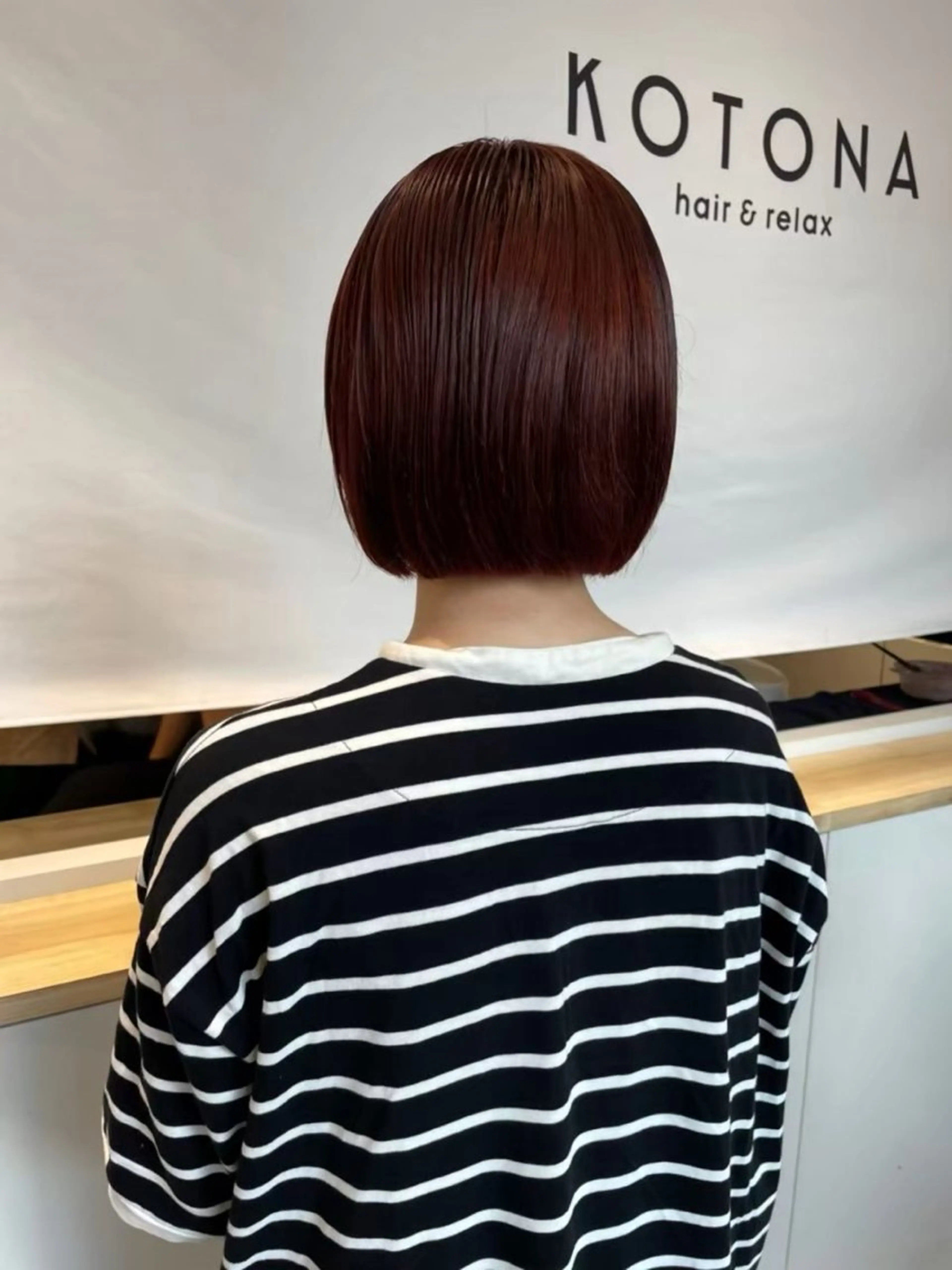 カラー 新井 真央のヘアスタイル