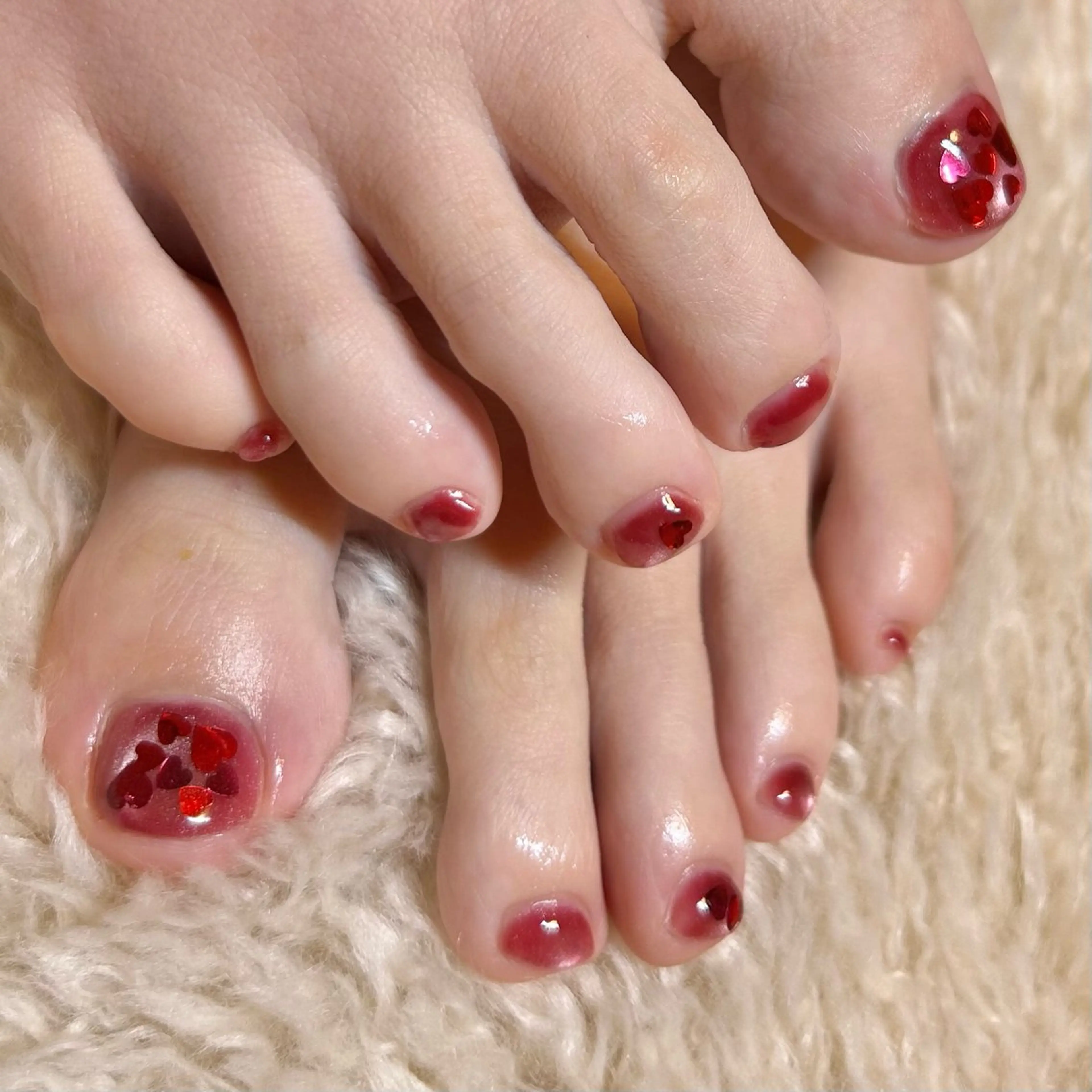 ネイル ハート nailsalon kiii'sのネイルデザイン