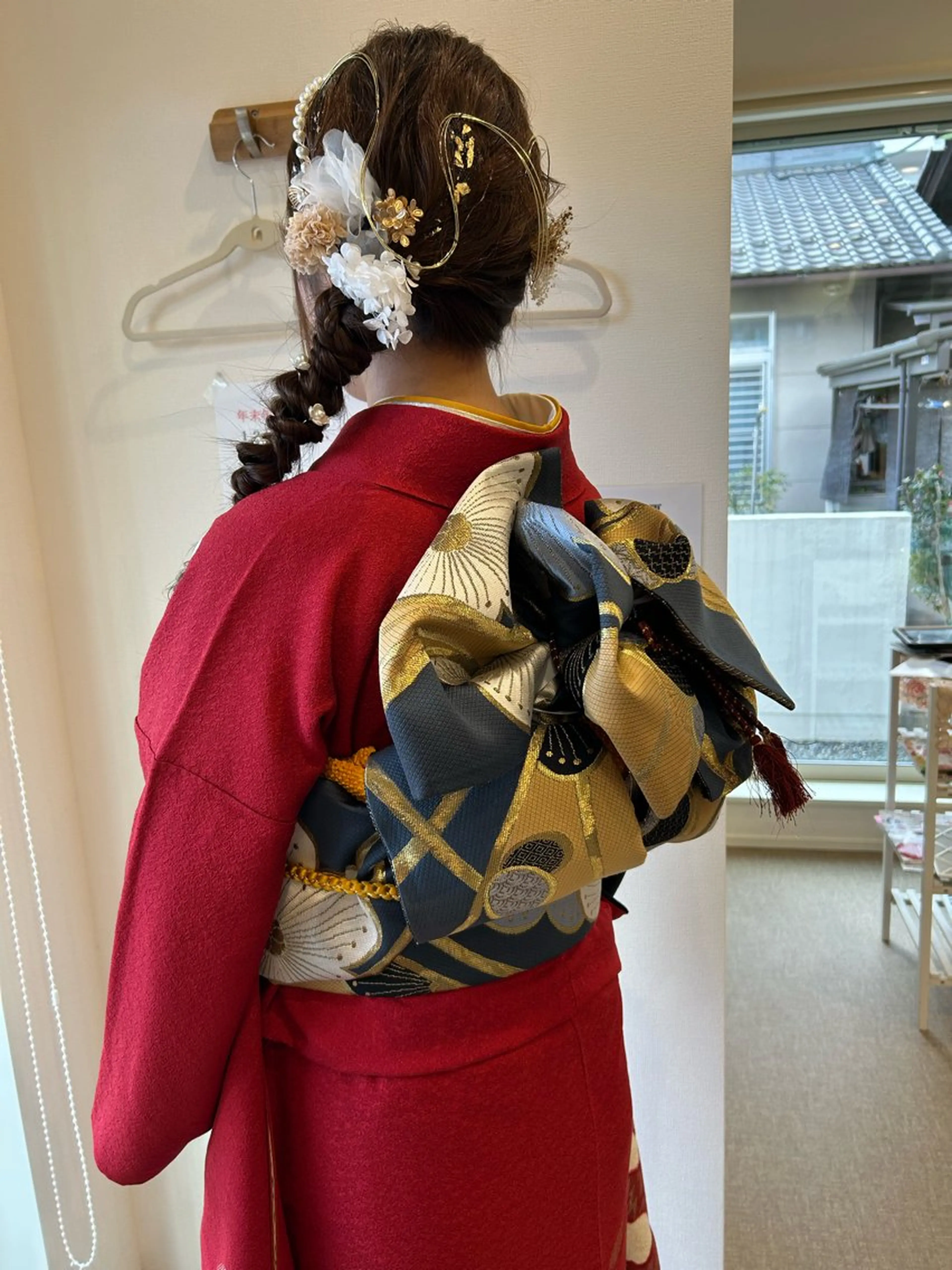 セミロング ヘアアレンジ アミオーガニック カラーのヘアスタイル