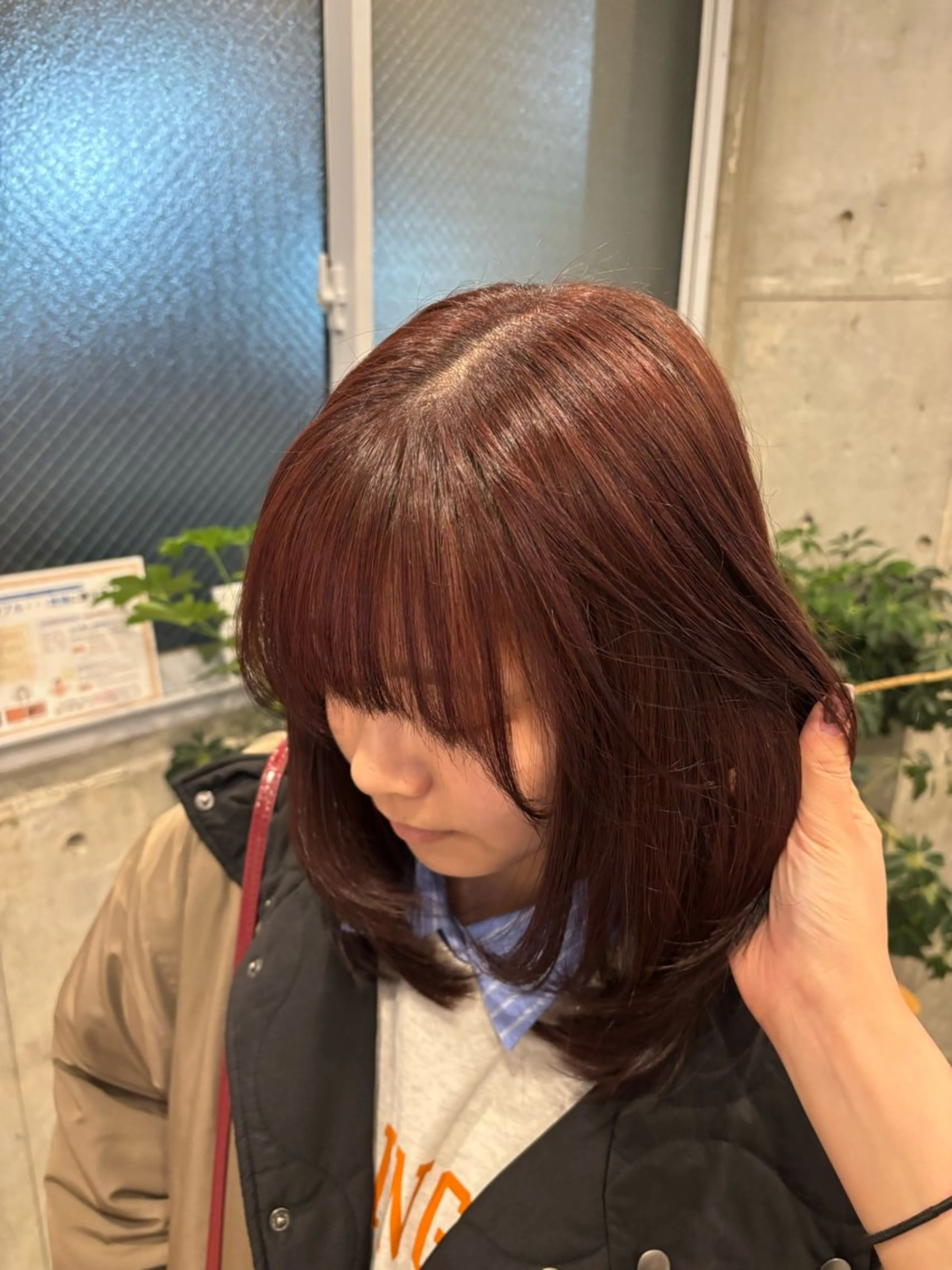 セミロング カット ヘアカラー レイヤーカット🥀/ 大曽根🤍yuukaのヘアスタイル