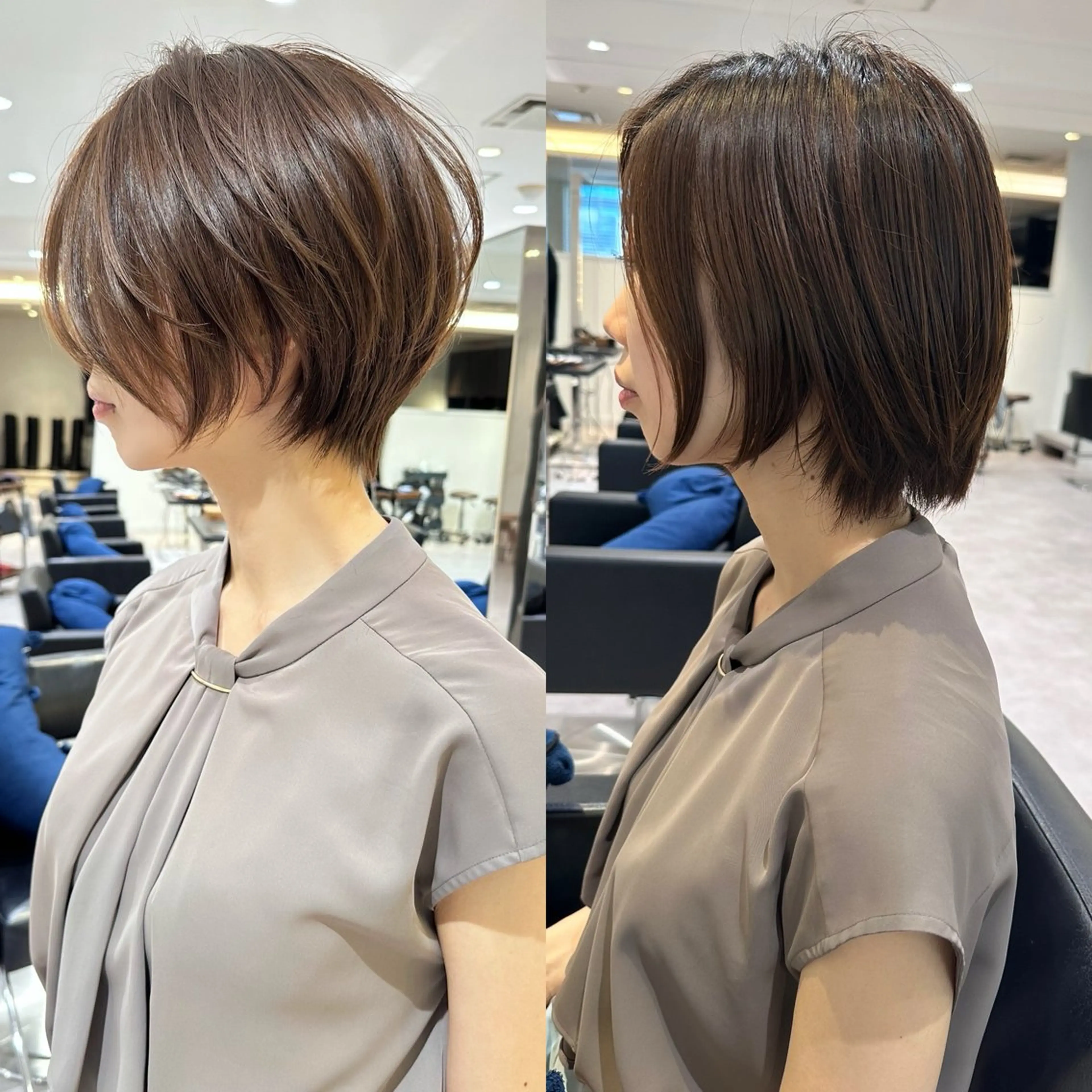 ショート ショートヘア ✨大人ショート特化 /カットモデル/銀座のヘアスタイル