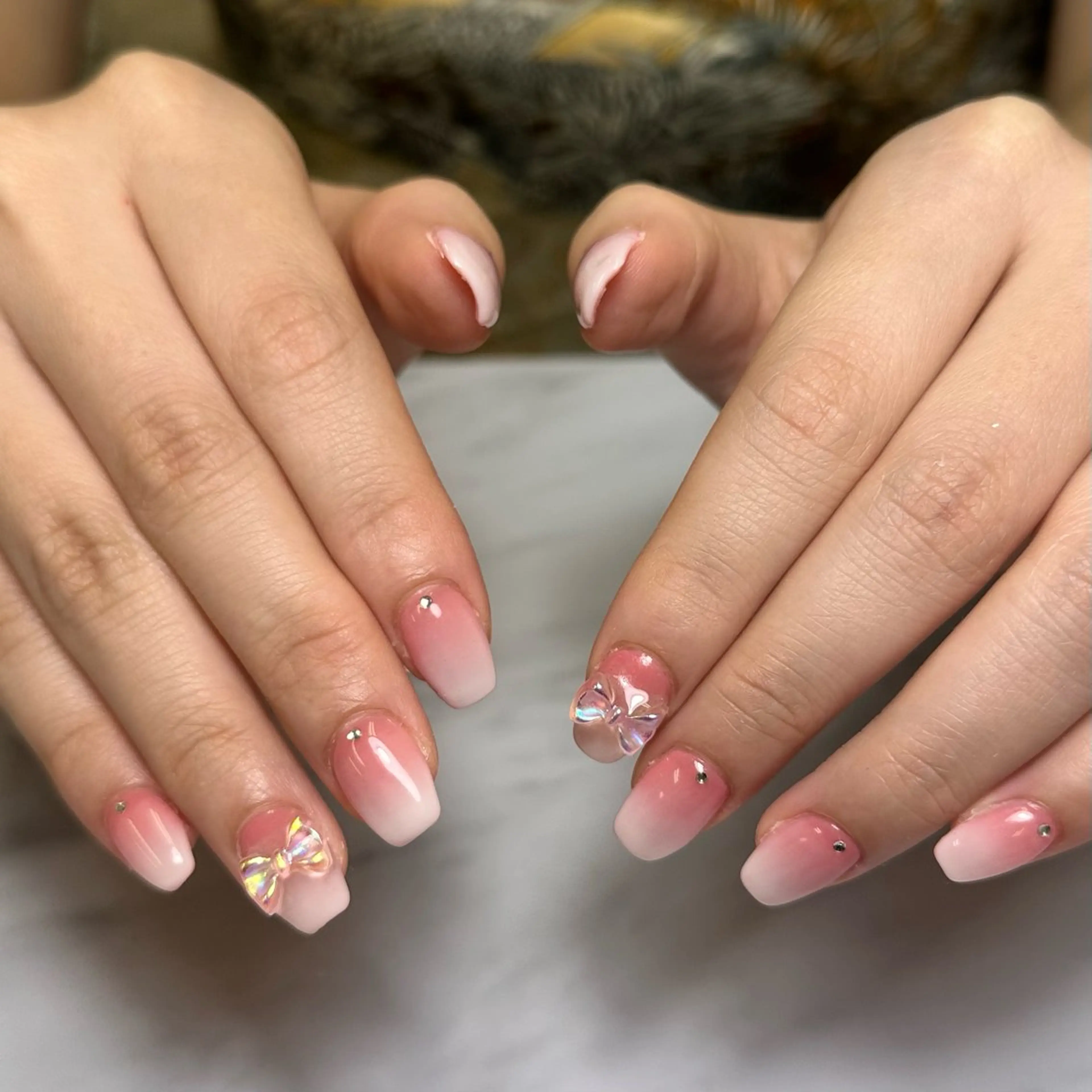 ネイル ストーンネイル -Zen- honoka🌷のネイルデザイン