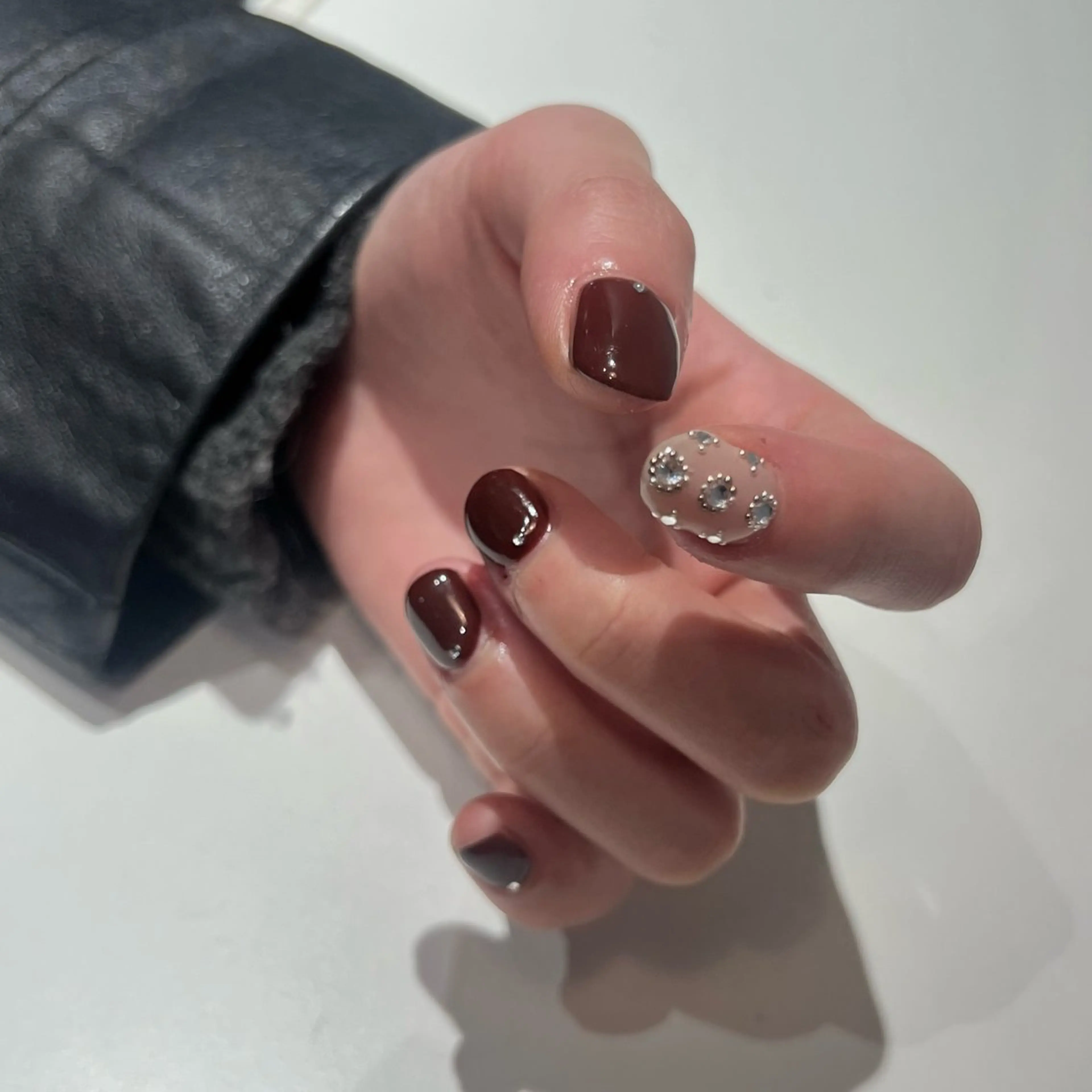 ネイル 持ち込み 星 みづきのネイルデザイン