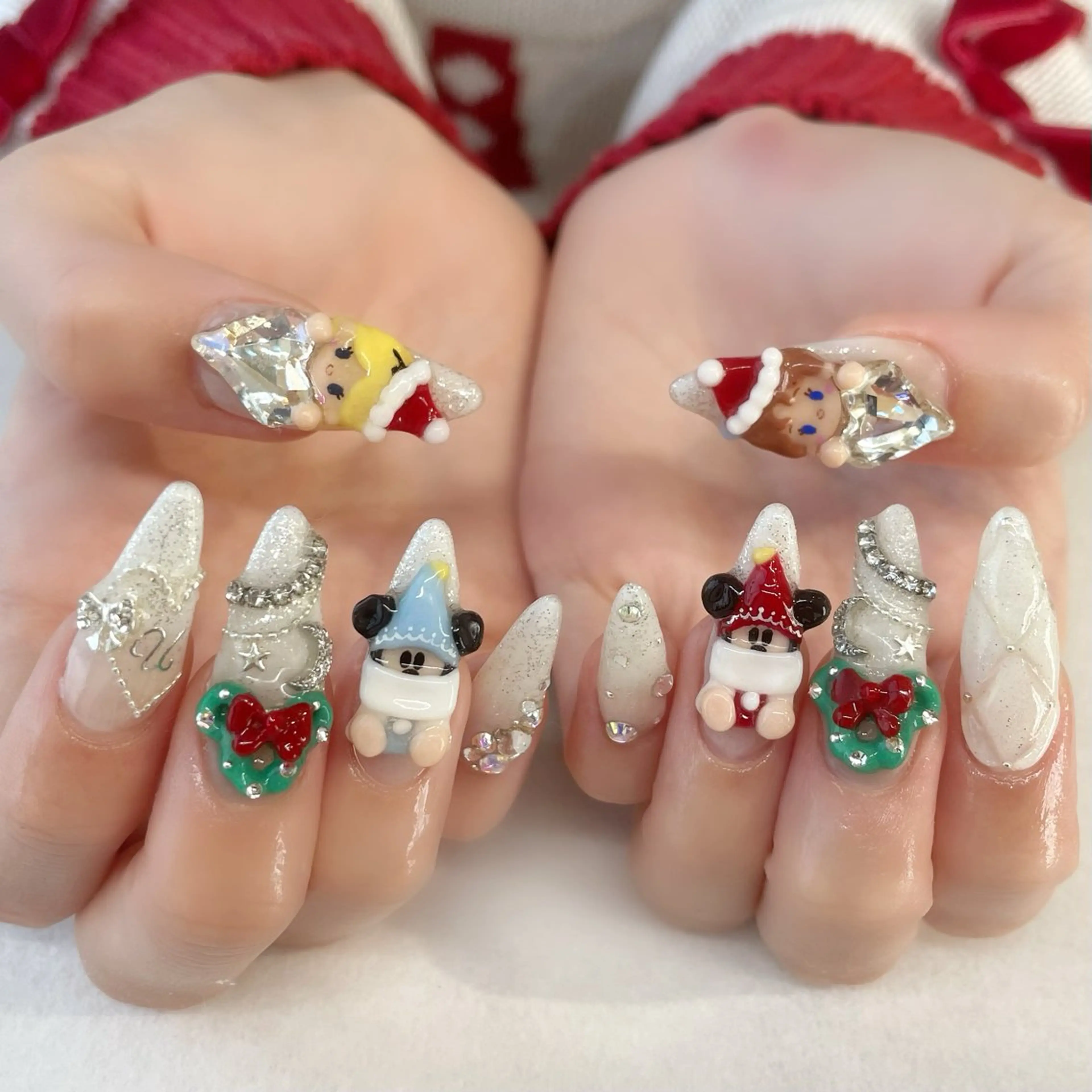 ネイル ハンドネイル 💎🐰 saki. m 🐰💎のネイルデザイン