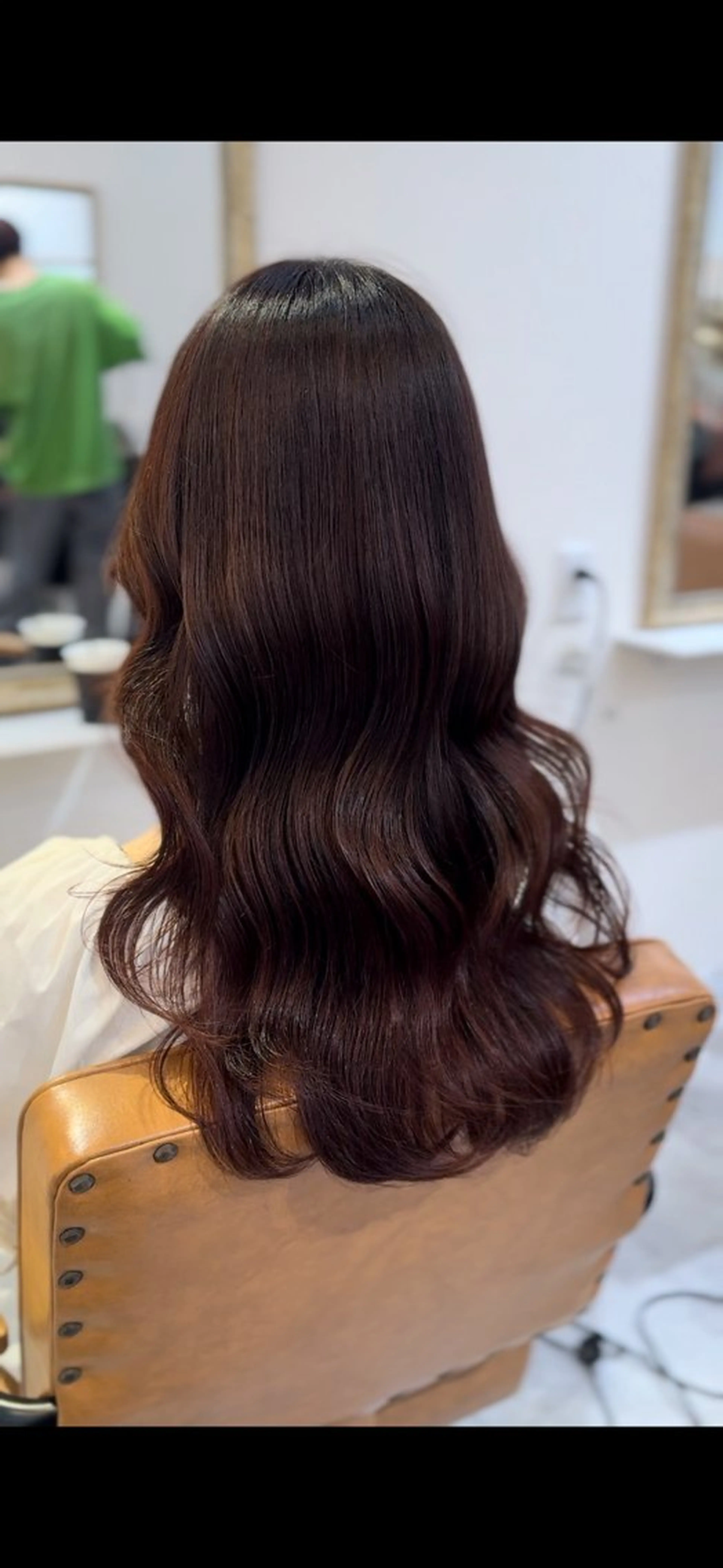 ロング カット ヘアカラー トリートメント 梅田/透明感カラー/ 顔周り/Noe🩰のヘアスタイル