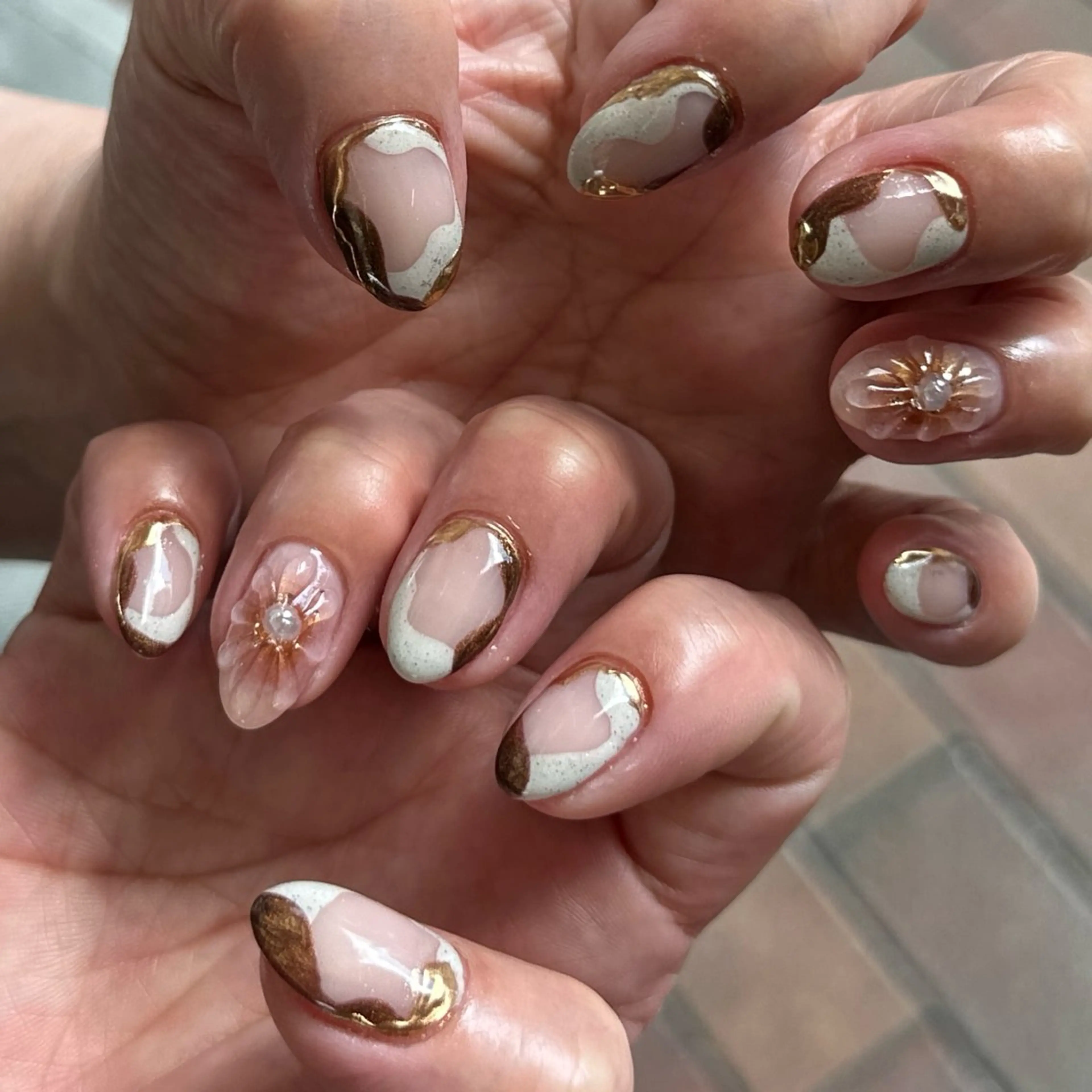ネイル ハンドネイル nailsalon ∞ ﾐｶﾅﾙ ∞のネイルデザイン