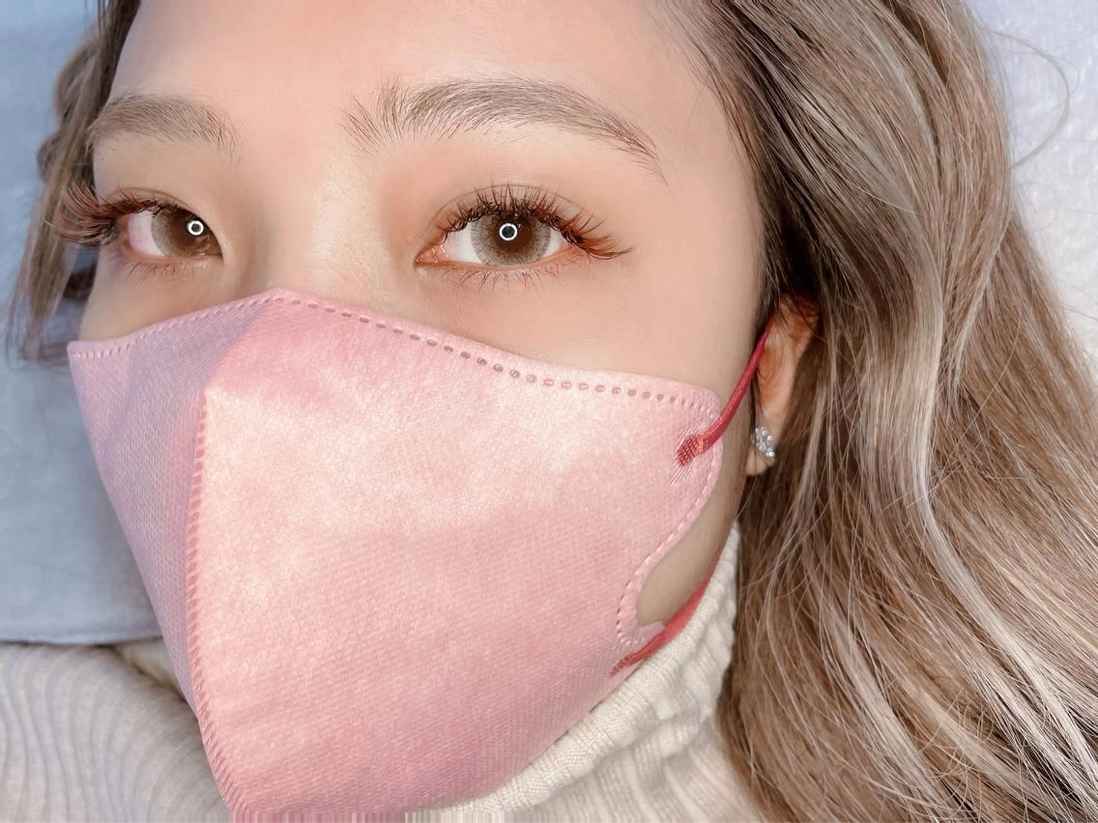 マツエク・マツパ カラーマツエク ボリュームラッシュ Aranasalon Kasumi🌸のマツエク・マツパデザイン