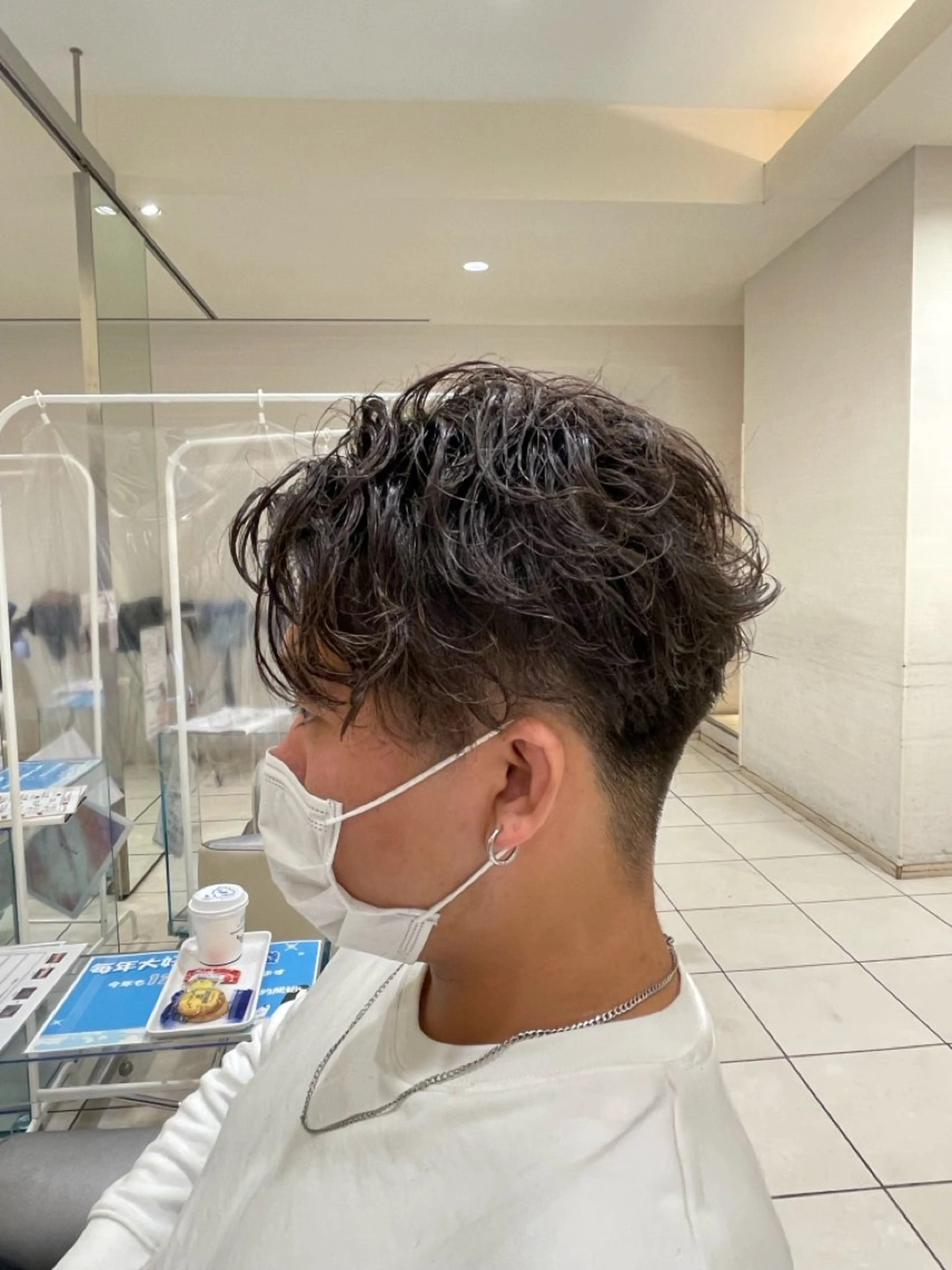 パーマ メンズ カット パーマ かいき/メンズ パーマ/メンズ特化のヘアスタイル