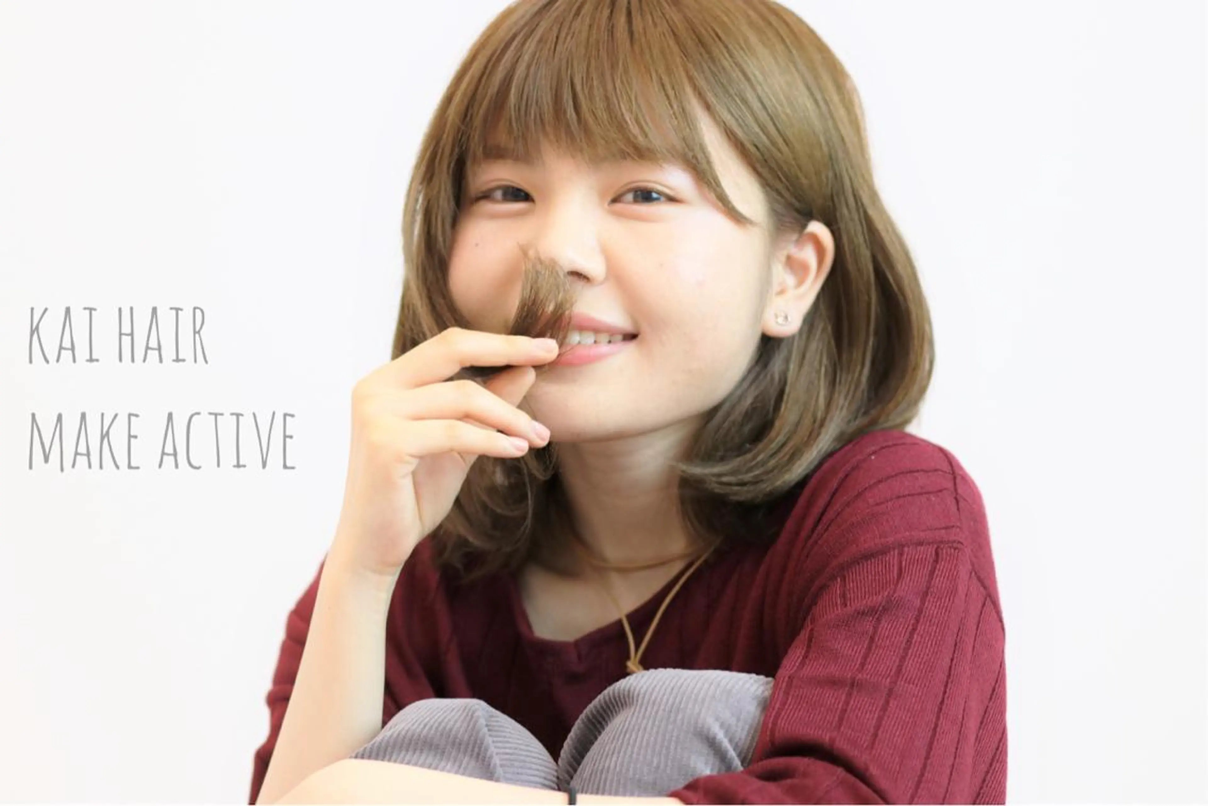 ミディアム 坂東 秀幸のヘアスタイル