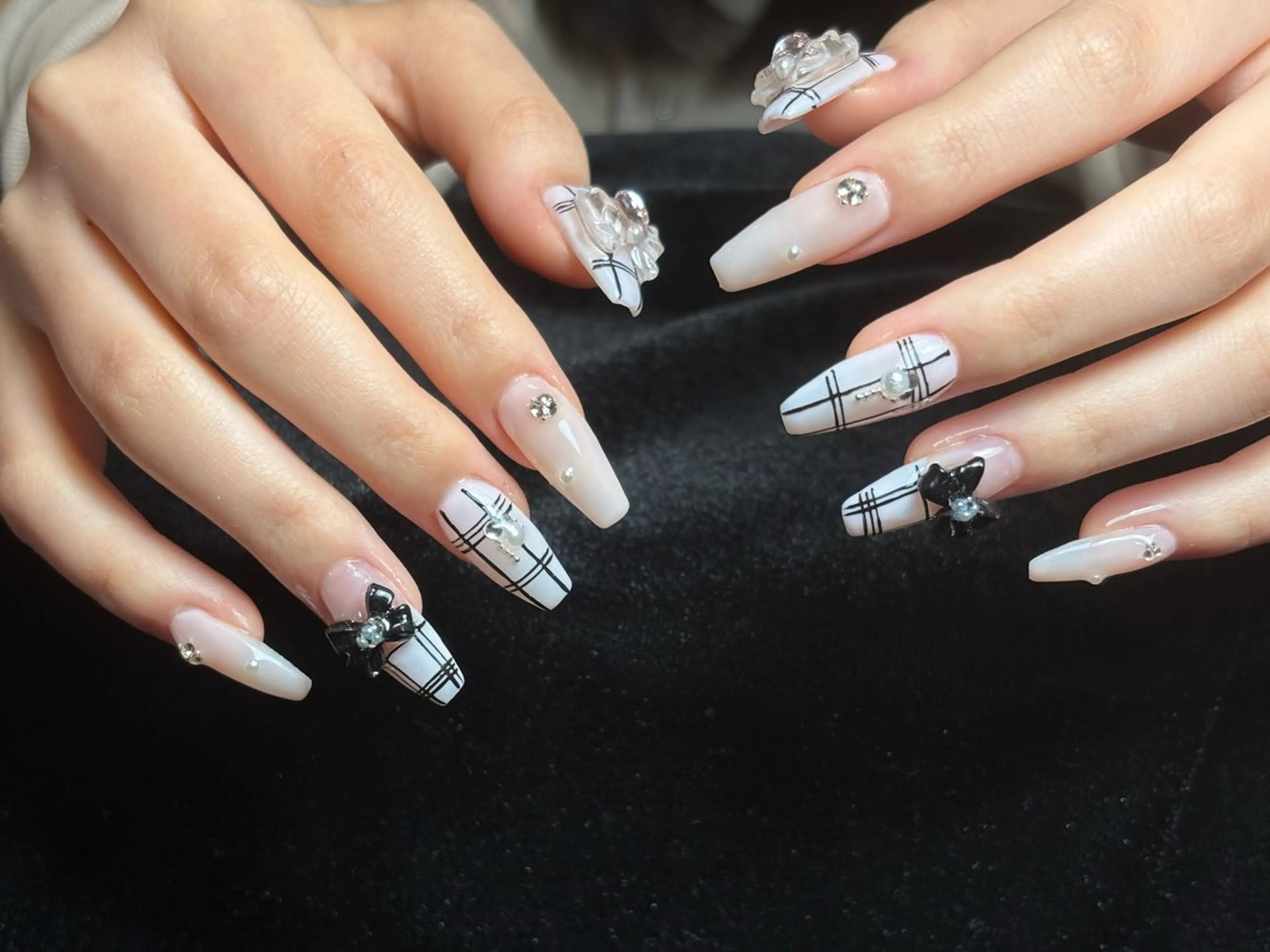 ネイル Z.Nail_ 長さだし練習専用のネイルデザイン