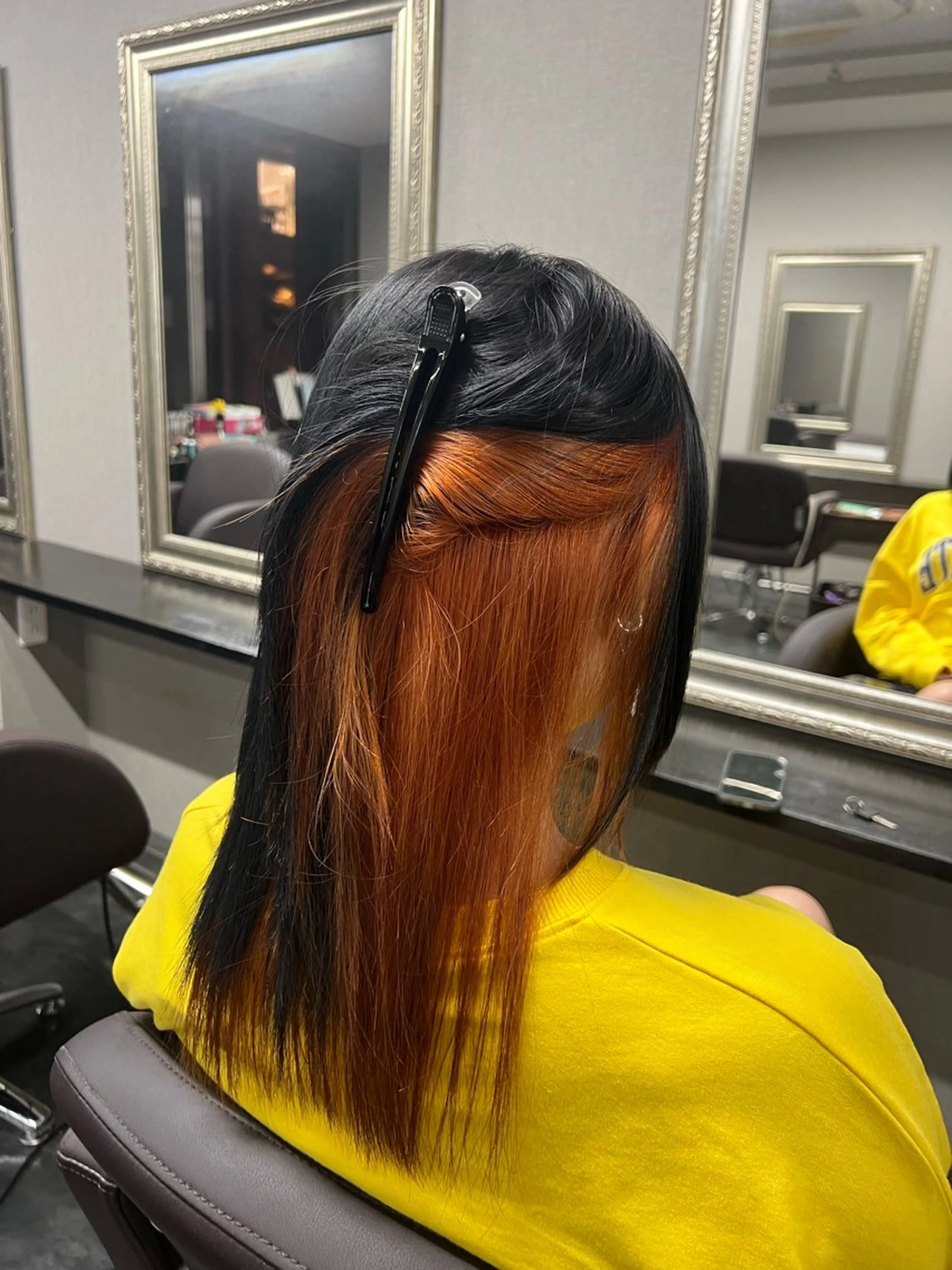 ミディアム ヘアカラー ハイトーンカラー 坂本 翼のヘアスタイル