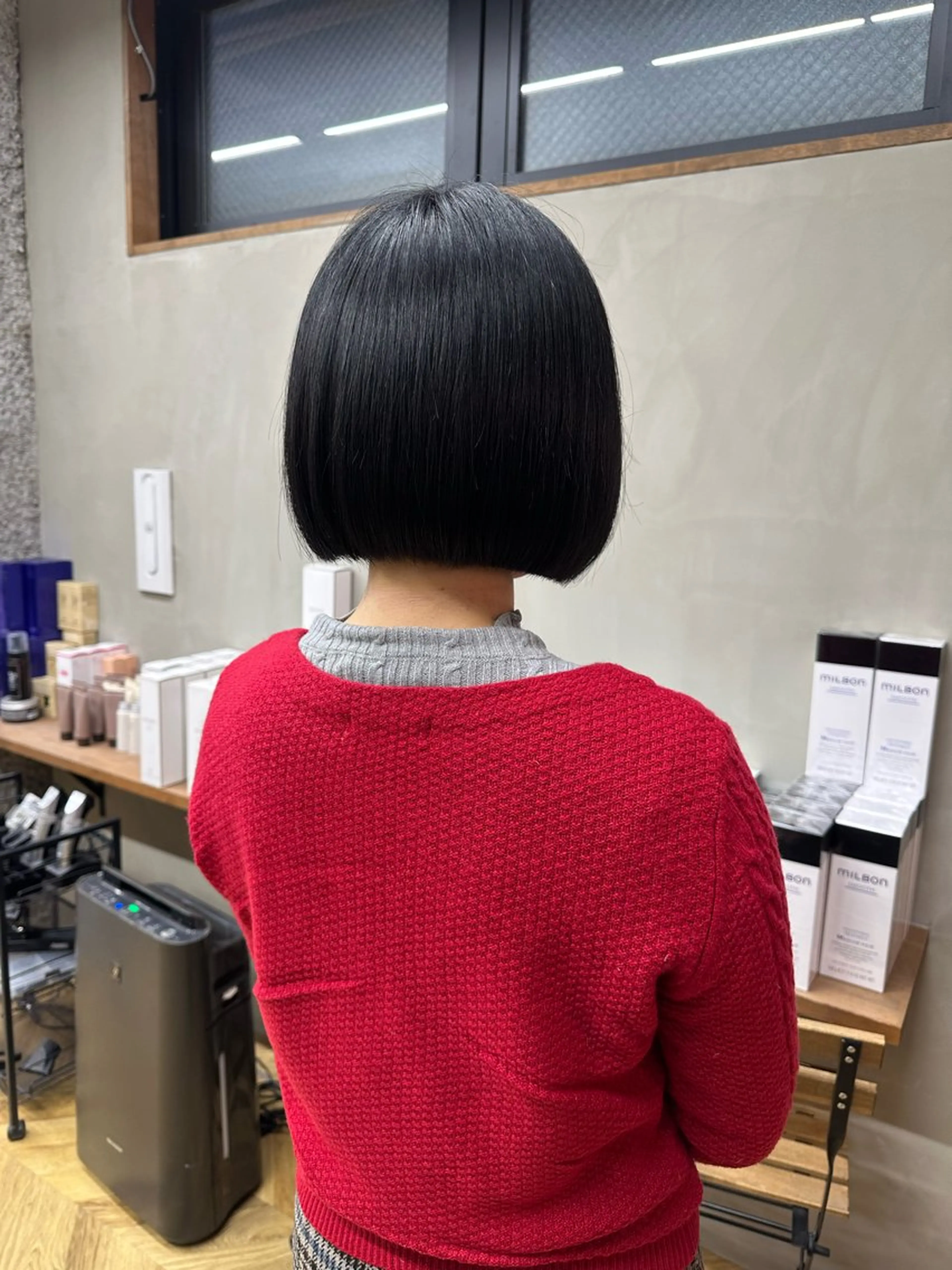 ショート ボブ ANGELICA 西平 碧のヘアスタイル