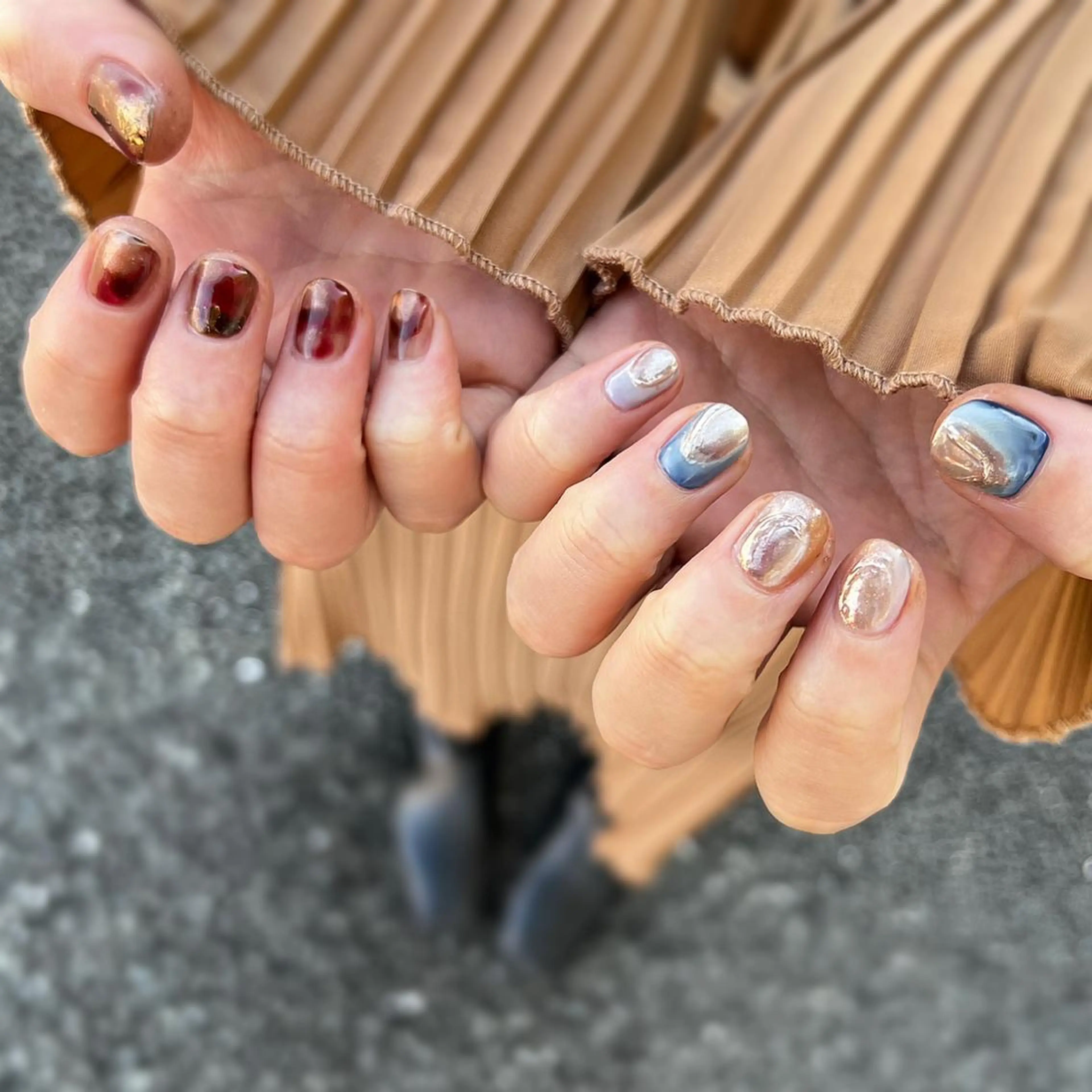 ネイル ニュアンスネイル ハンドネイル nail salon Regaosのネイルデザイン