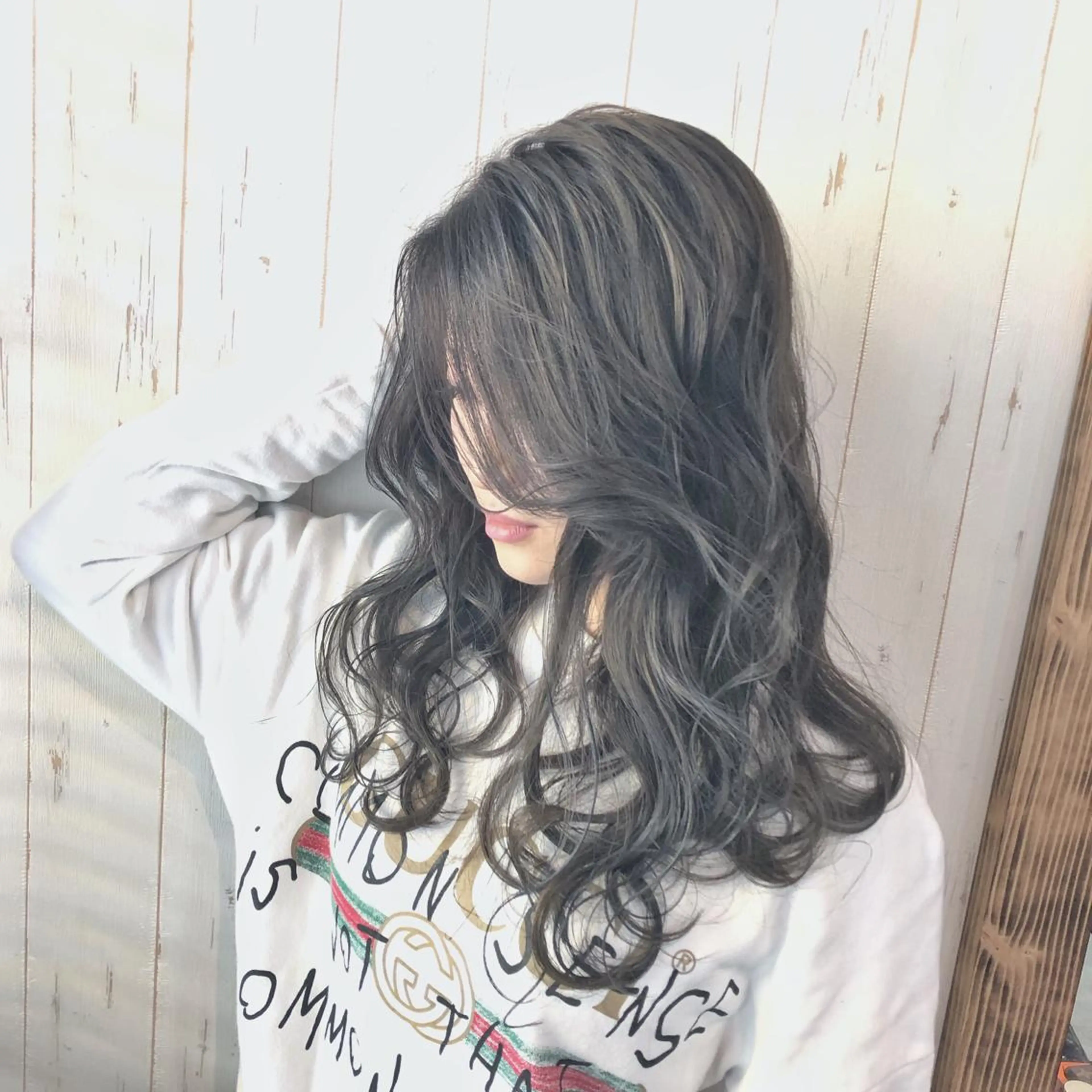 ロング カラー [店長]加地 峻のヘアスタイル