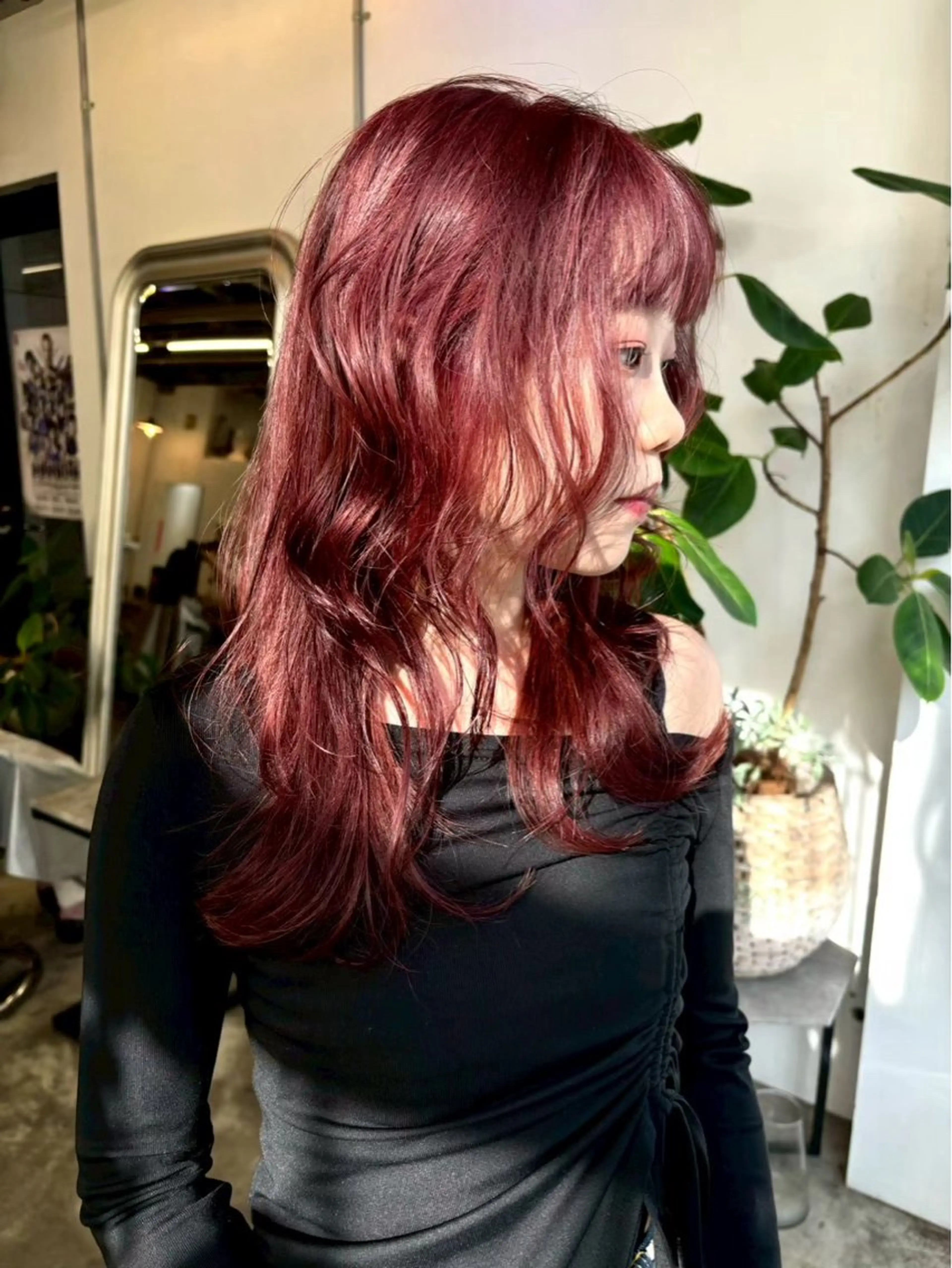カラー ness kouのヘアスタイル