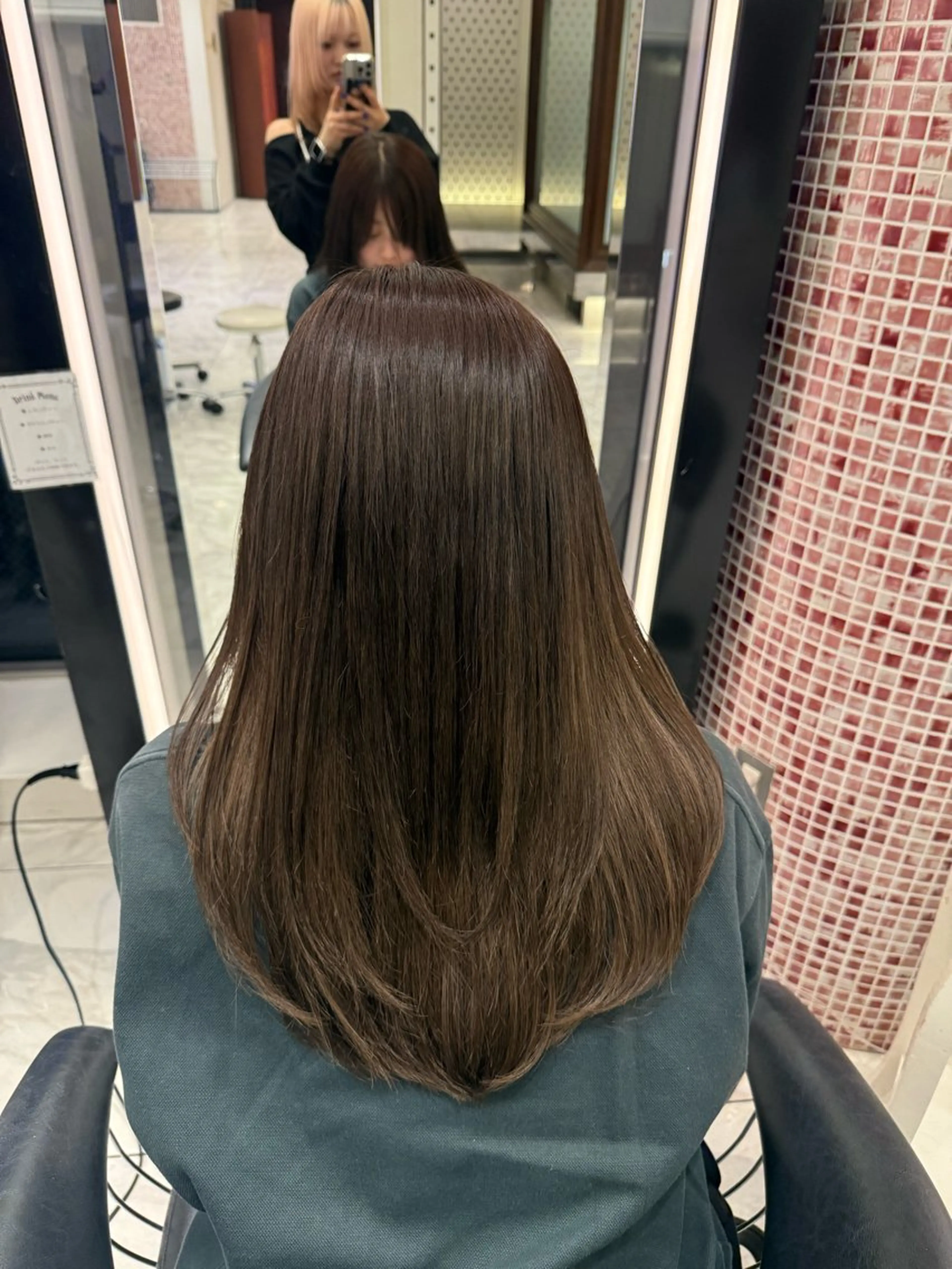 ロング カラー 小町 姫夢のヘアスタイル