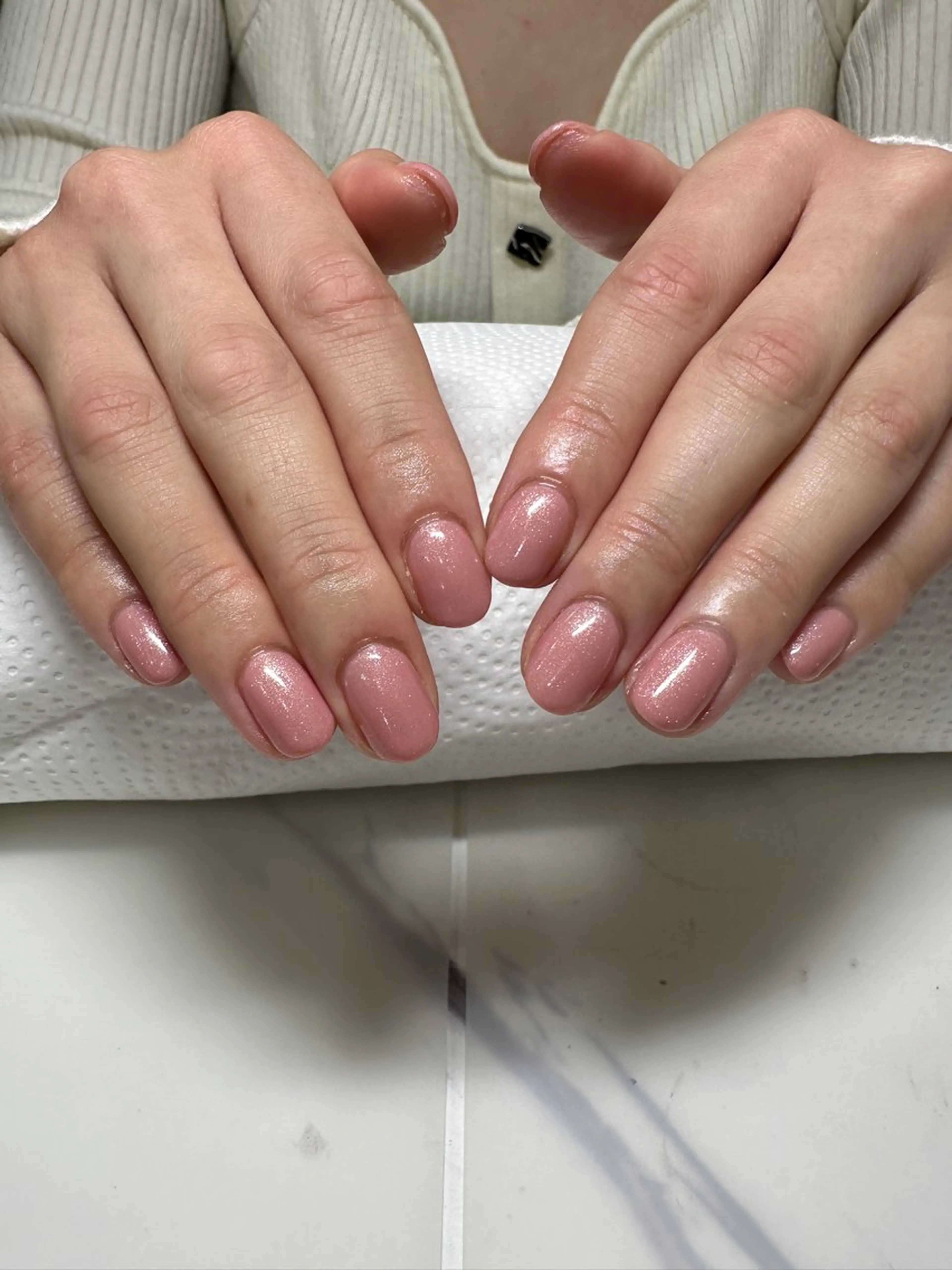 ネイル ピンク ルミエナ銀座 MUKAEDAのネイルデザイン