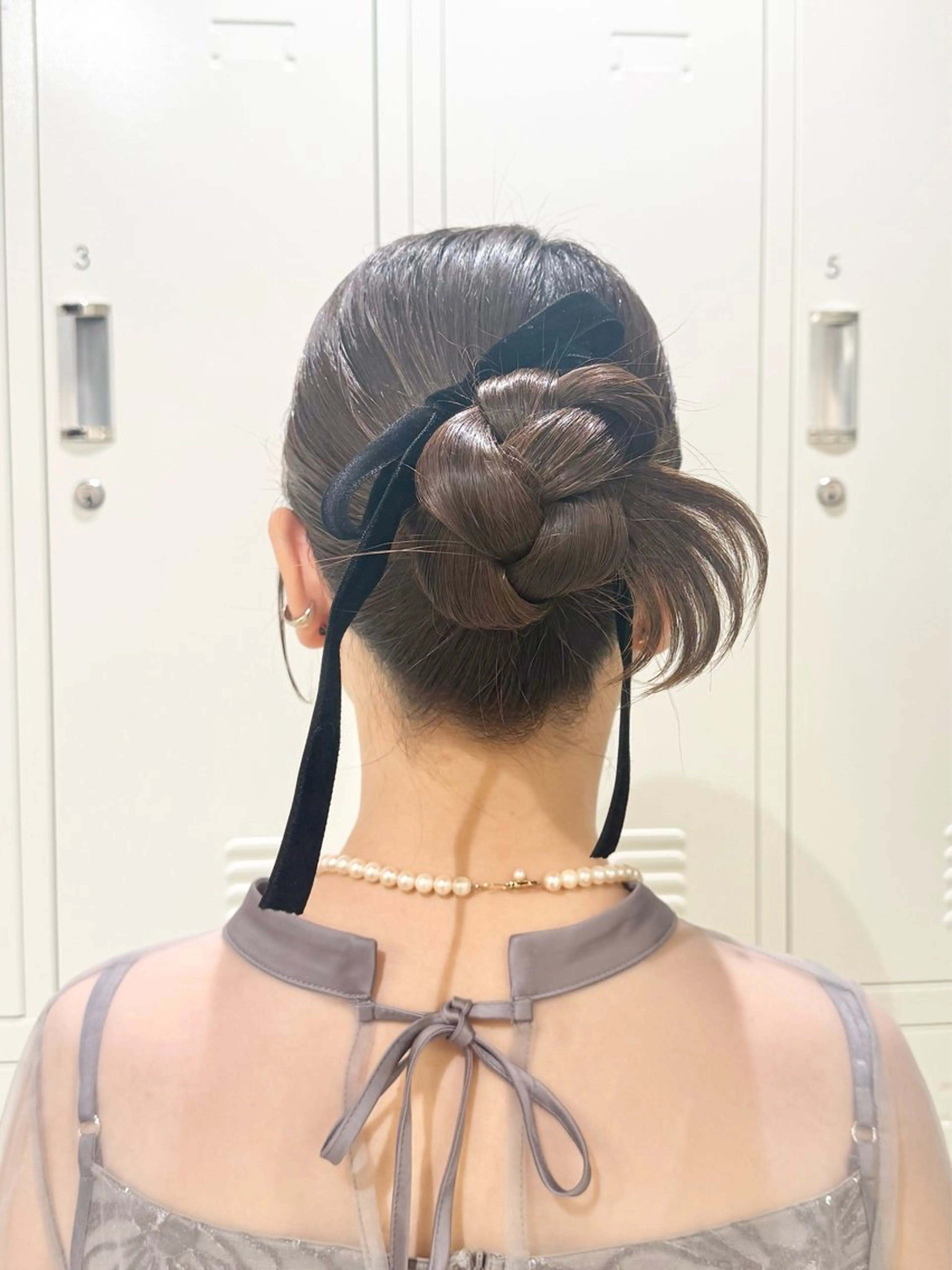 ヘアアレンジ ヘアセット オタク美容師☃️🩵 ヘアアレンジ/暗髪のヘアスタイル