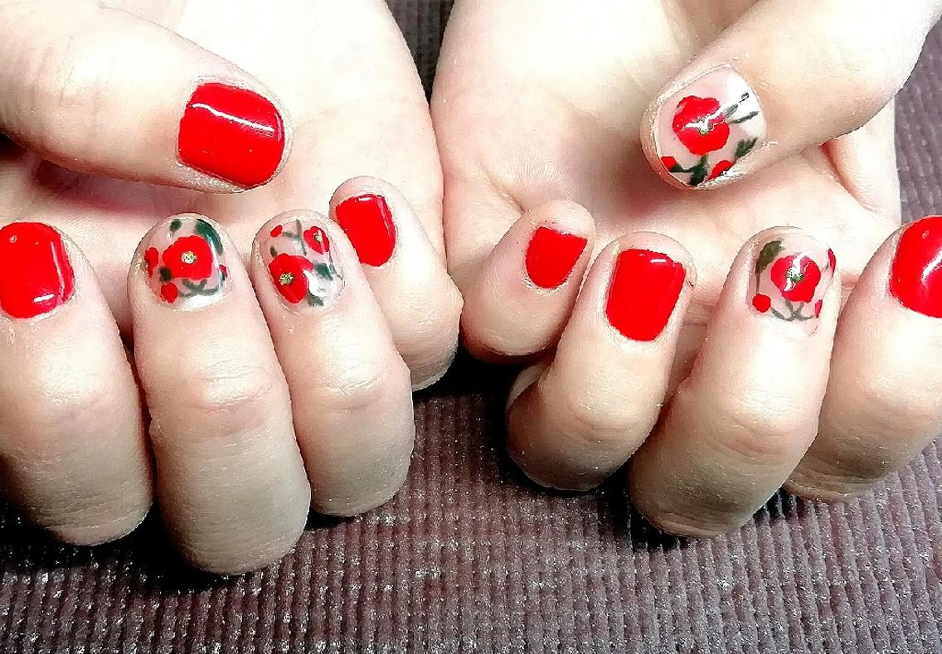 ネイル アートネイル ワンカラーネイル シンプルネイル 春ネイル ひだか あいこのネイルデザイン