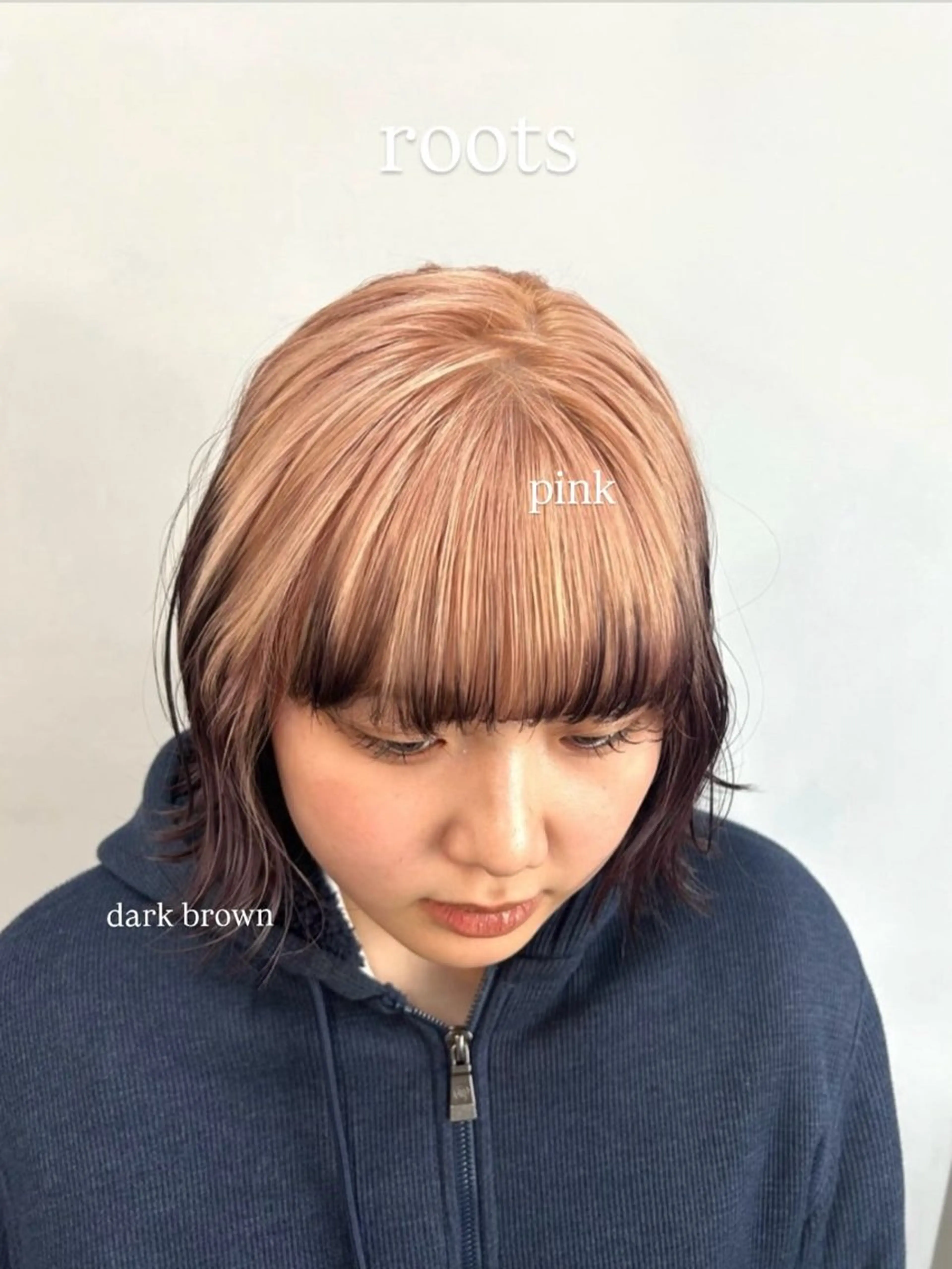 ショート カラー ブラウンカラー ピンクカラー ヘアカラー トリートメント ラフで可愛いヘア 🐈⬛Rukaのヘアスタイル