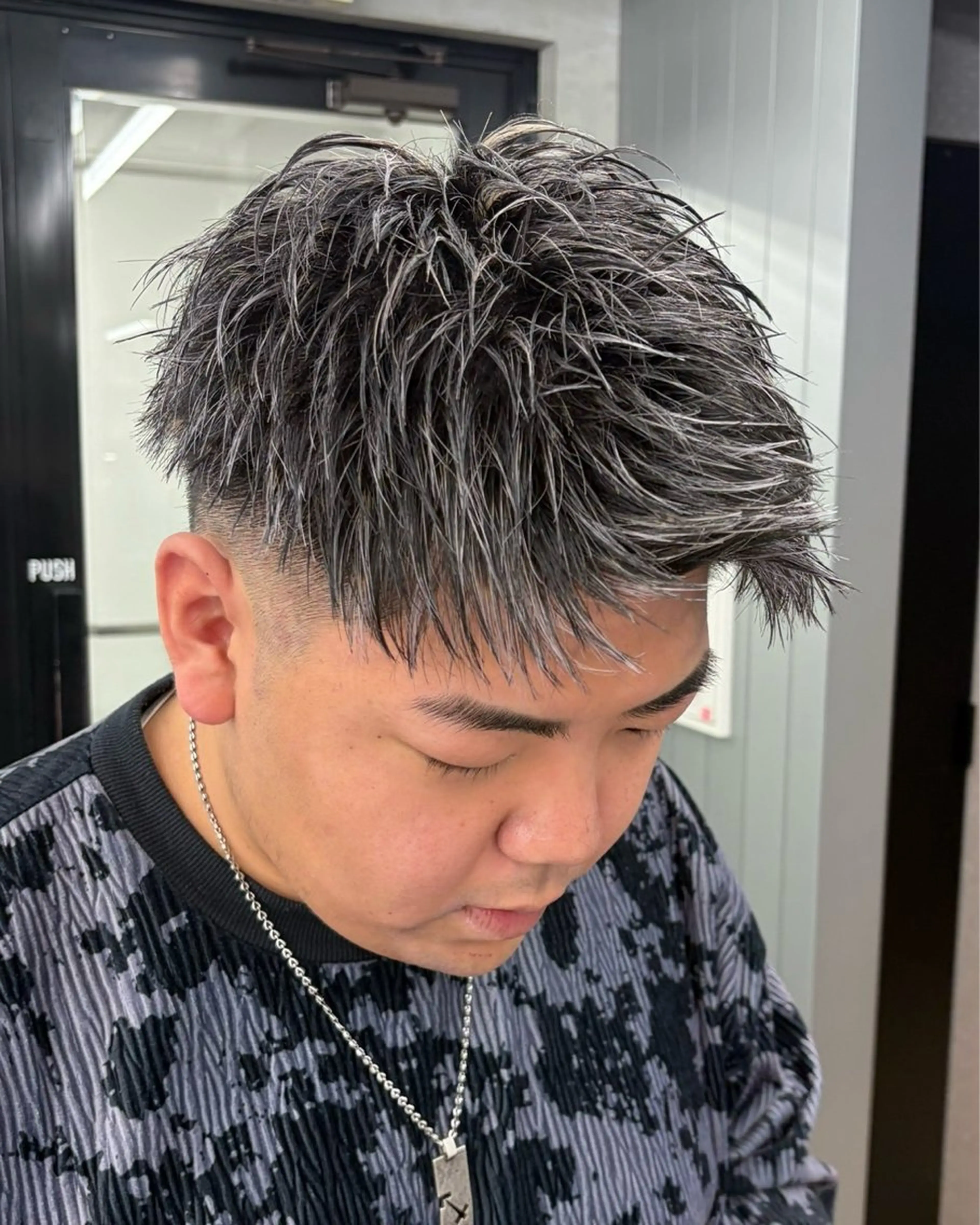 ホワイトメッシュの写真