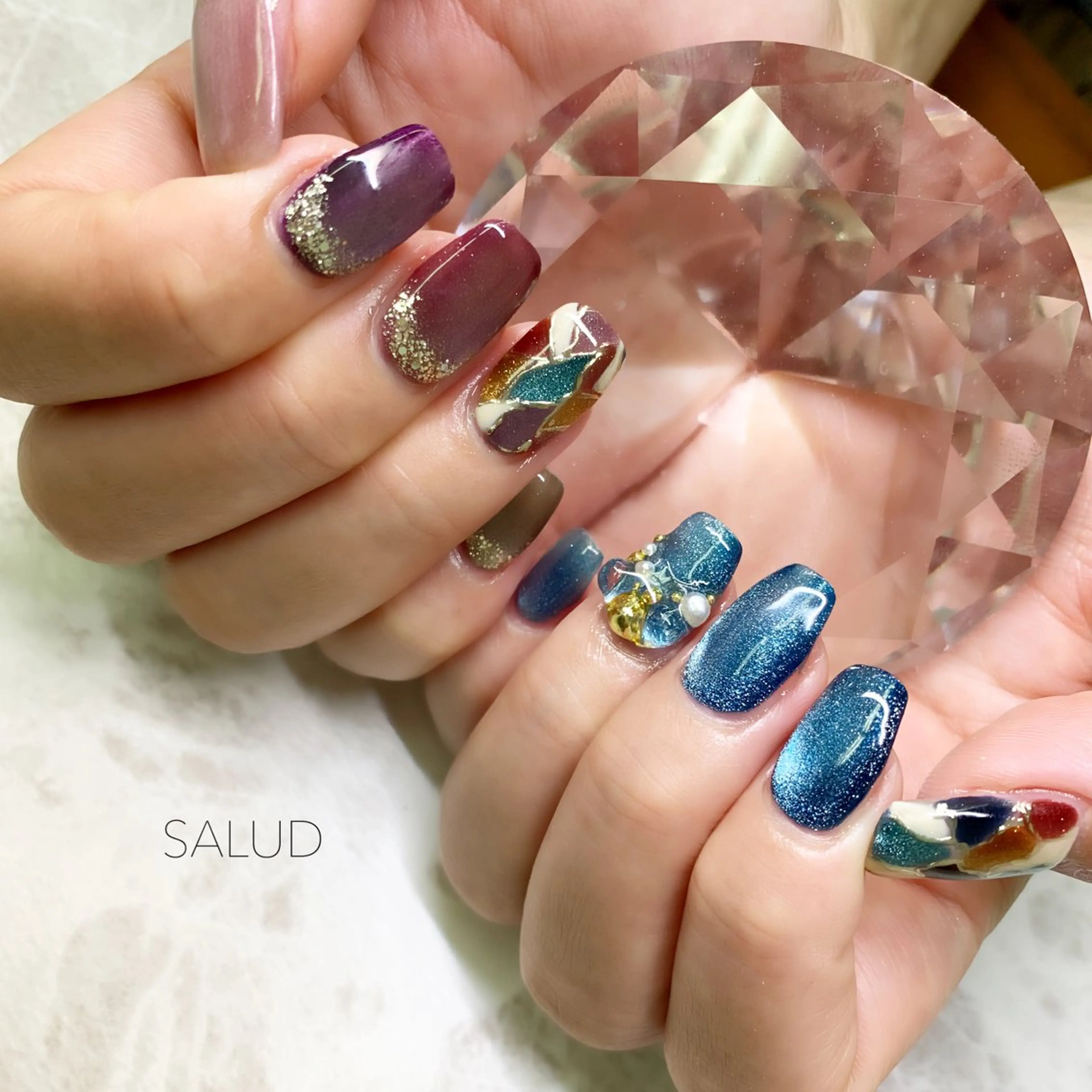 ネイル ハンドネイル Nail Salon SALUDのネイルデザイン