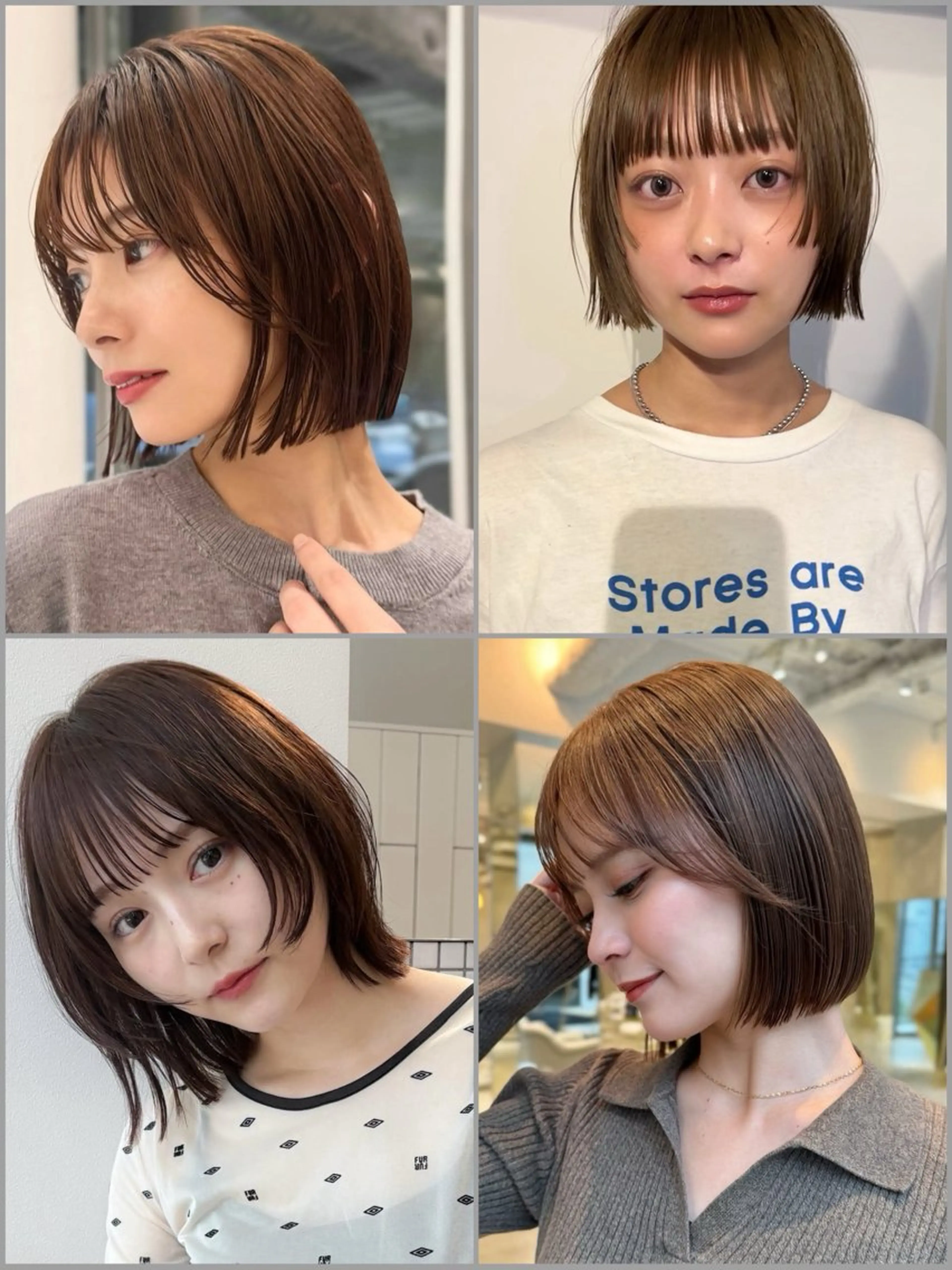 【謝礼あり‼️】ボブ系スタイル　カットさせてください✨の写真