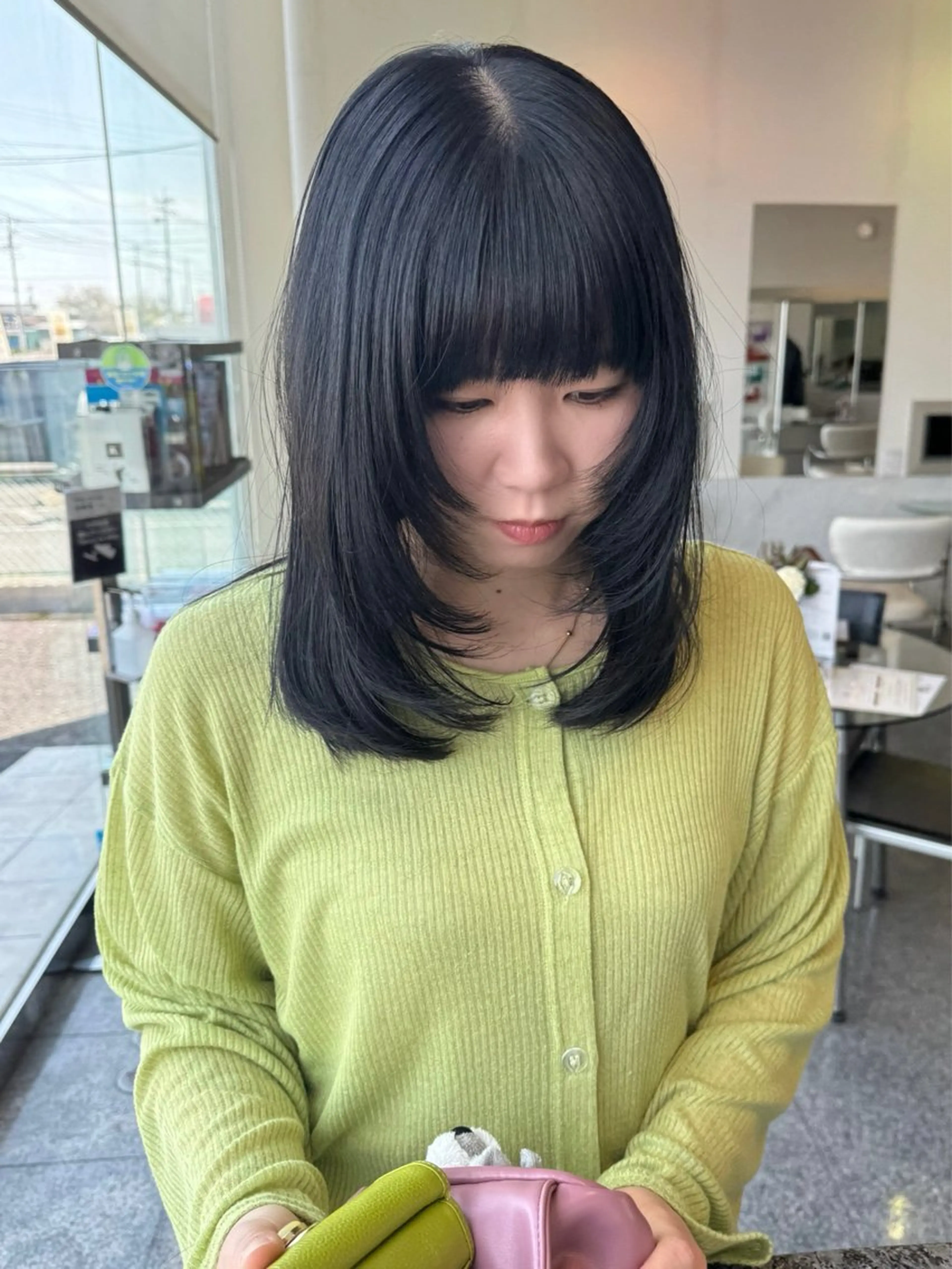 セミロング カラー 🫧ヒシダアキ taboo.i🫧のヘアスタイル